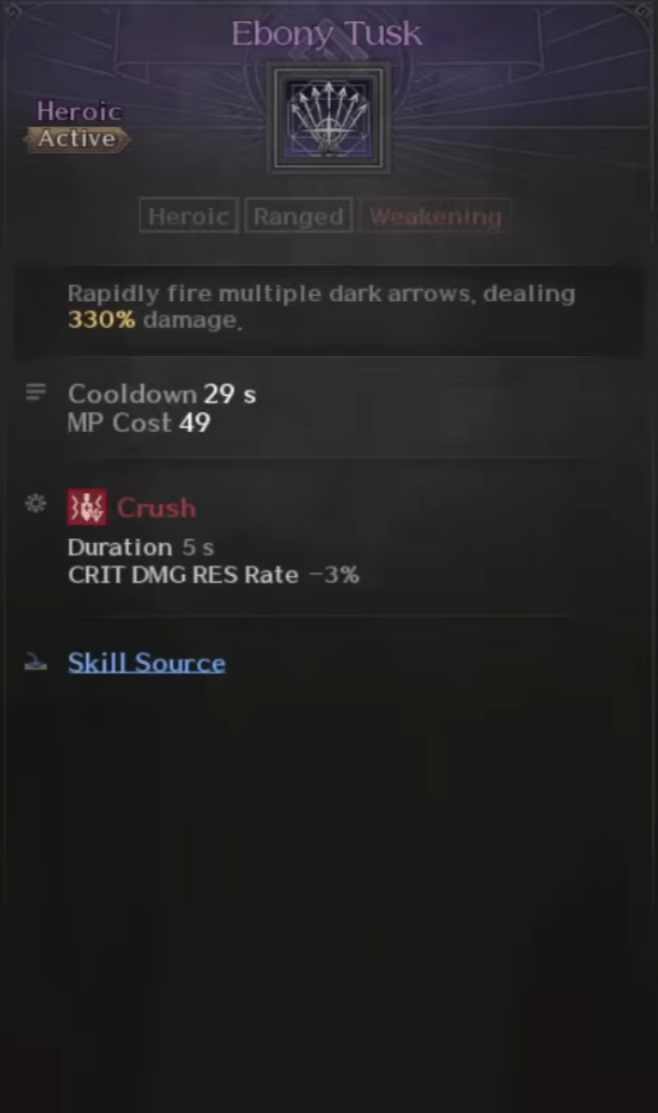 Night Ranger - Ebony Tusk