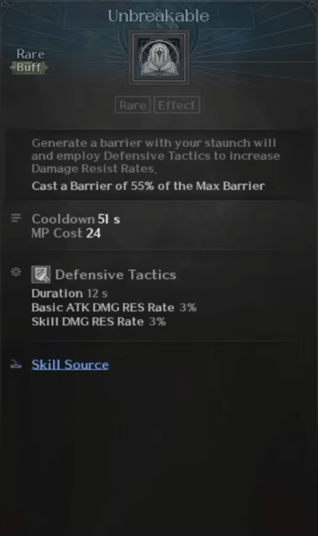 Vanguard, Tank, Skills, Unbreakable, Raven 2