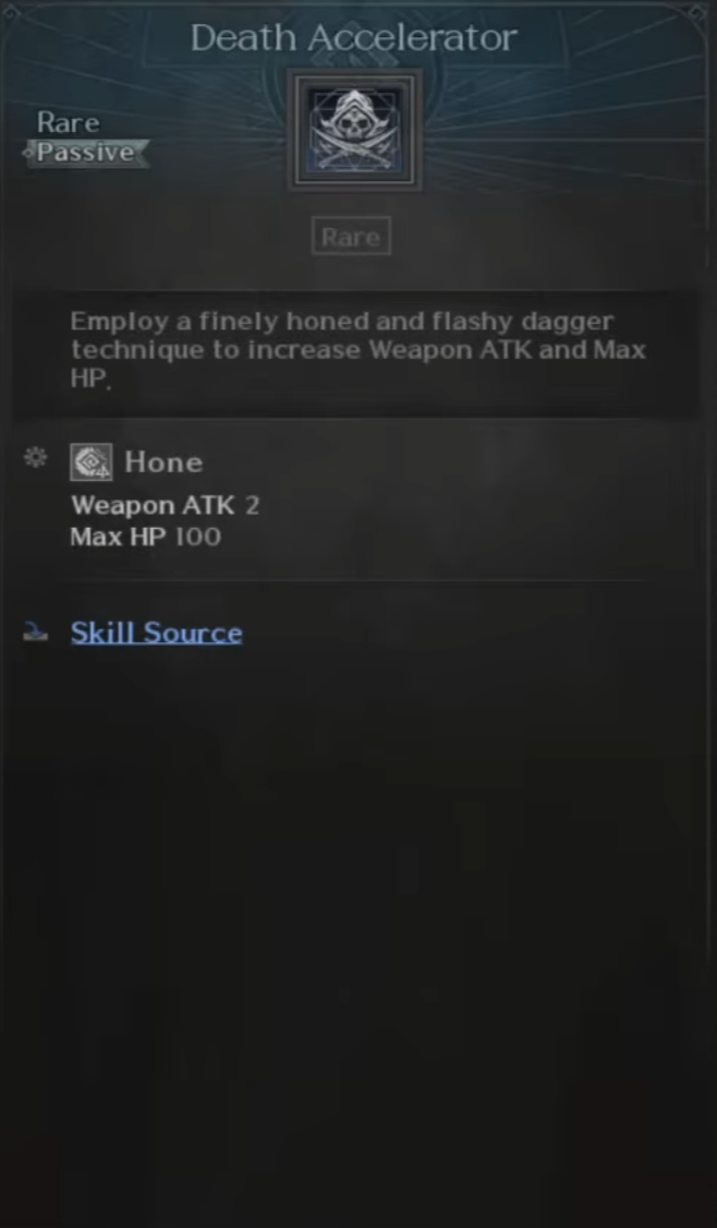 Assasin, Skills, Death Accelerator