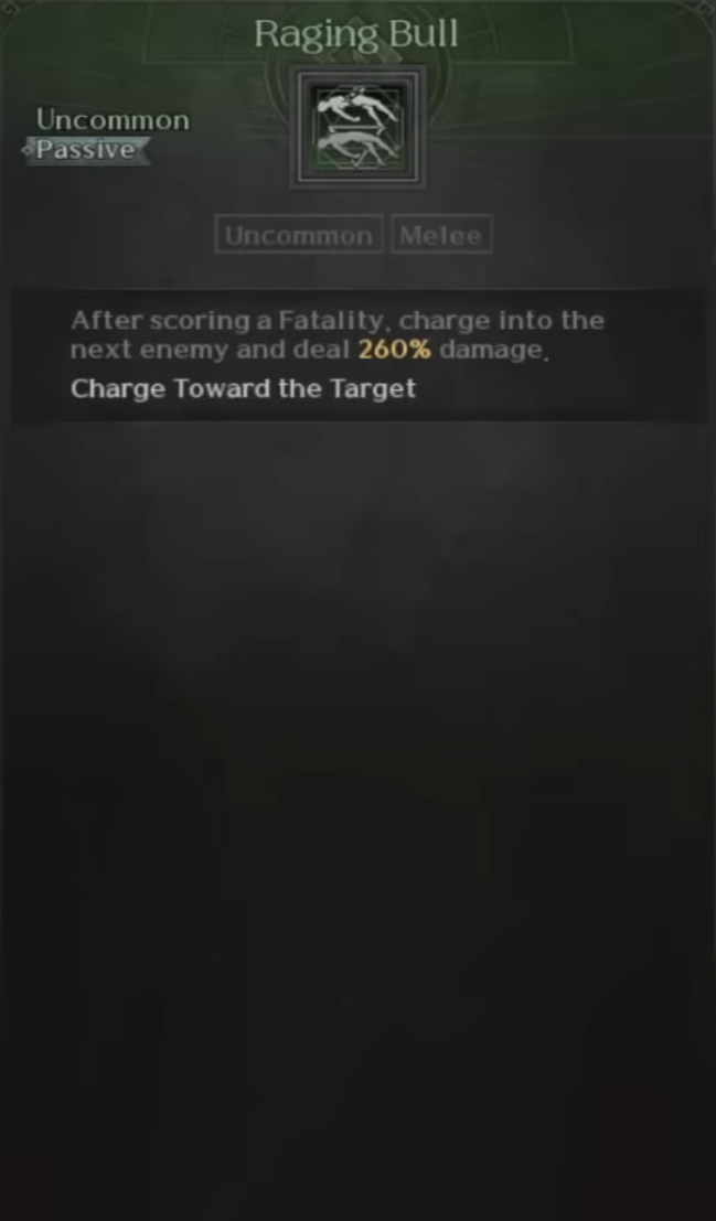 Berserker, Skills, Raging Bull, Raven 2