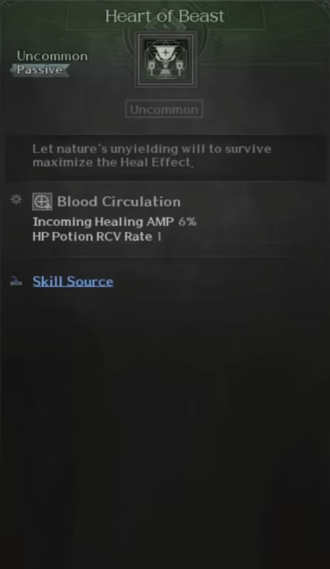 Berserker, Skills, Heart of Beast, Raven 2