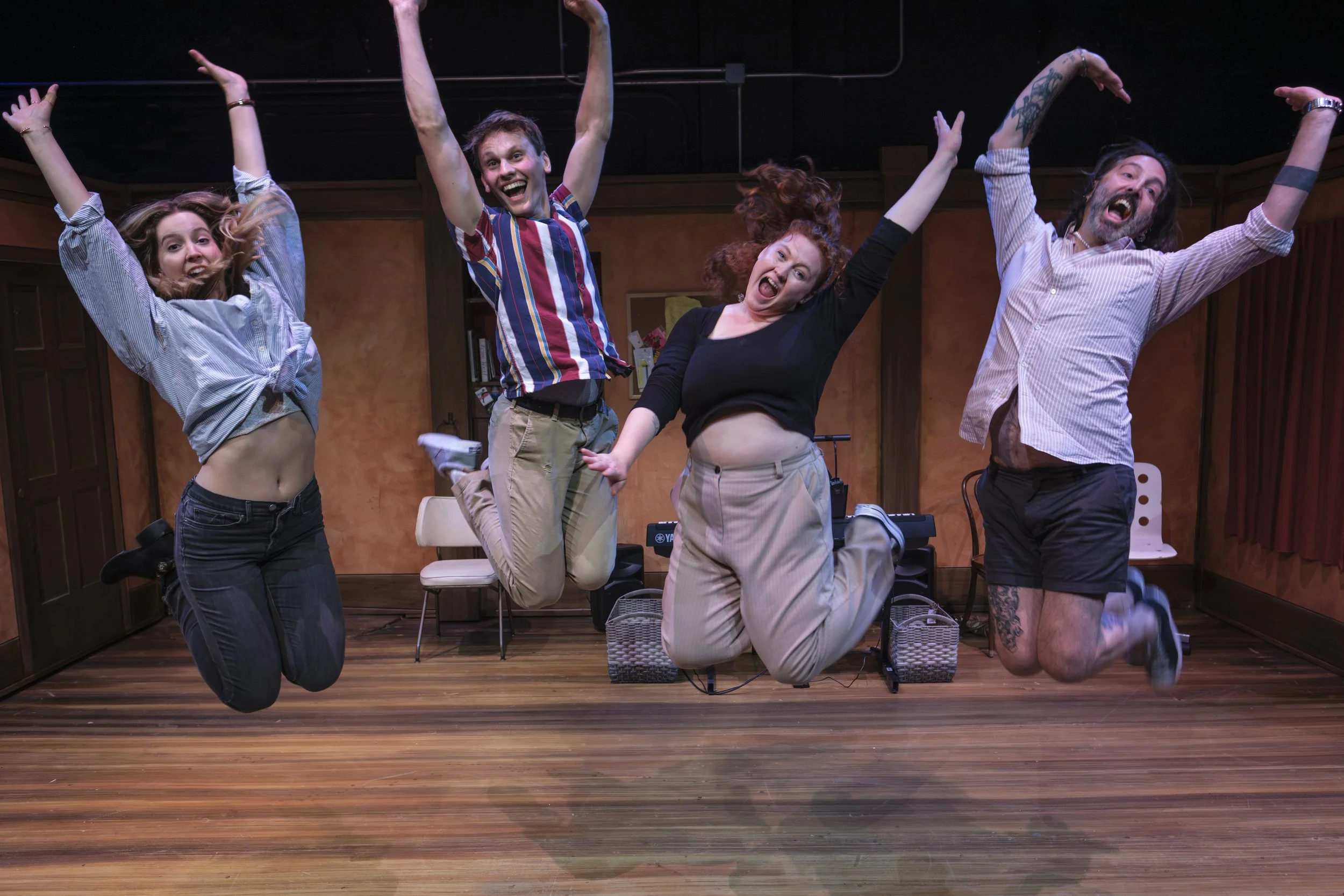 Jeff in PrideArts' production of [title of show]