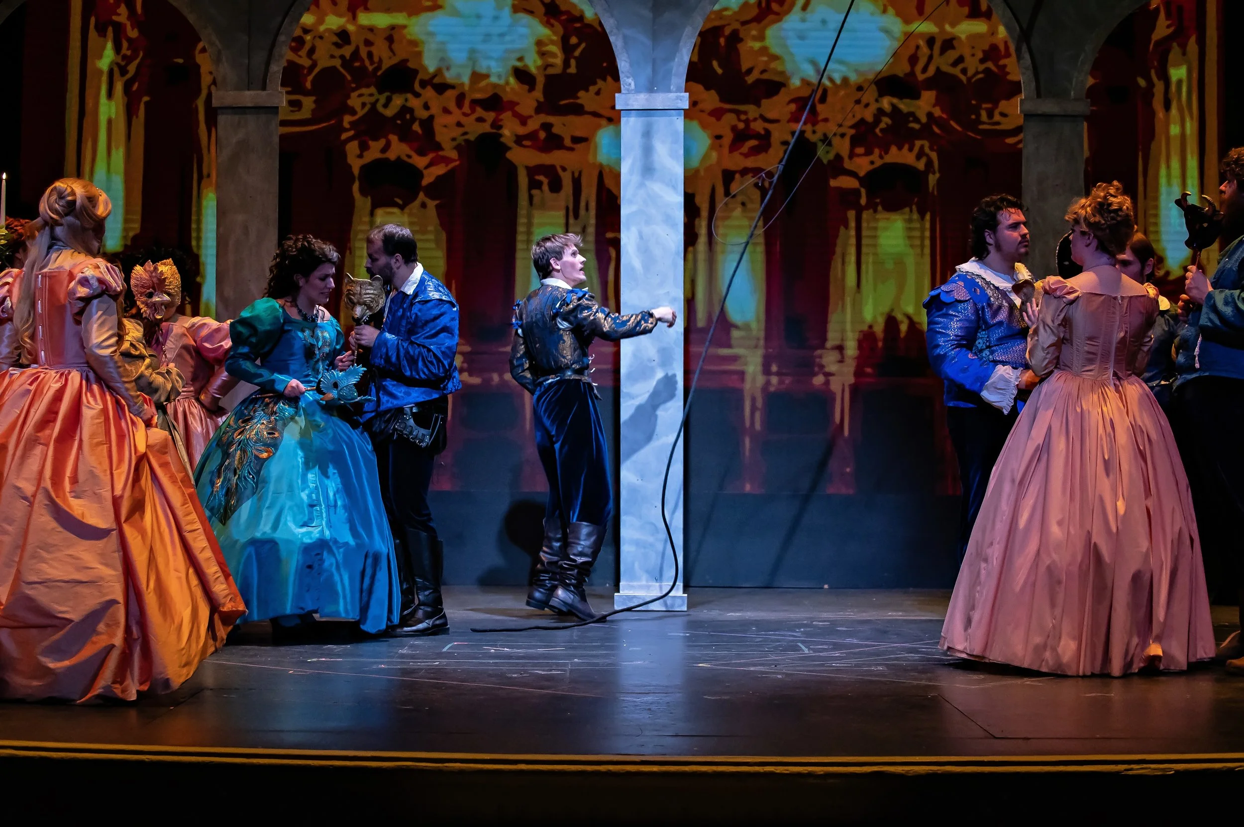 D'Artagnan in Theatre 121's production of The Three Musketeers