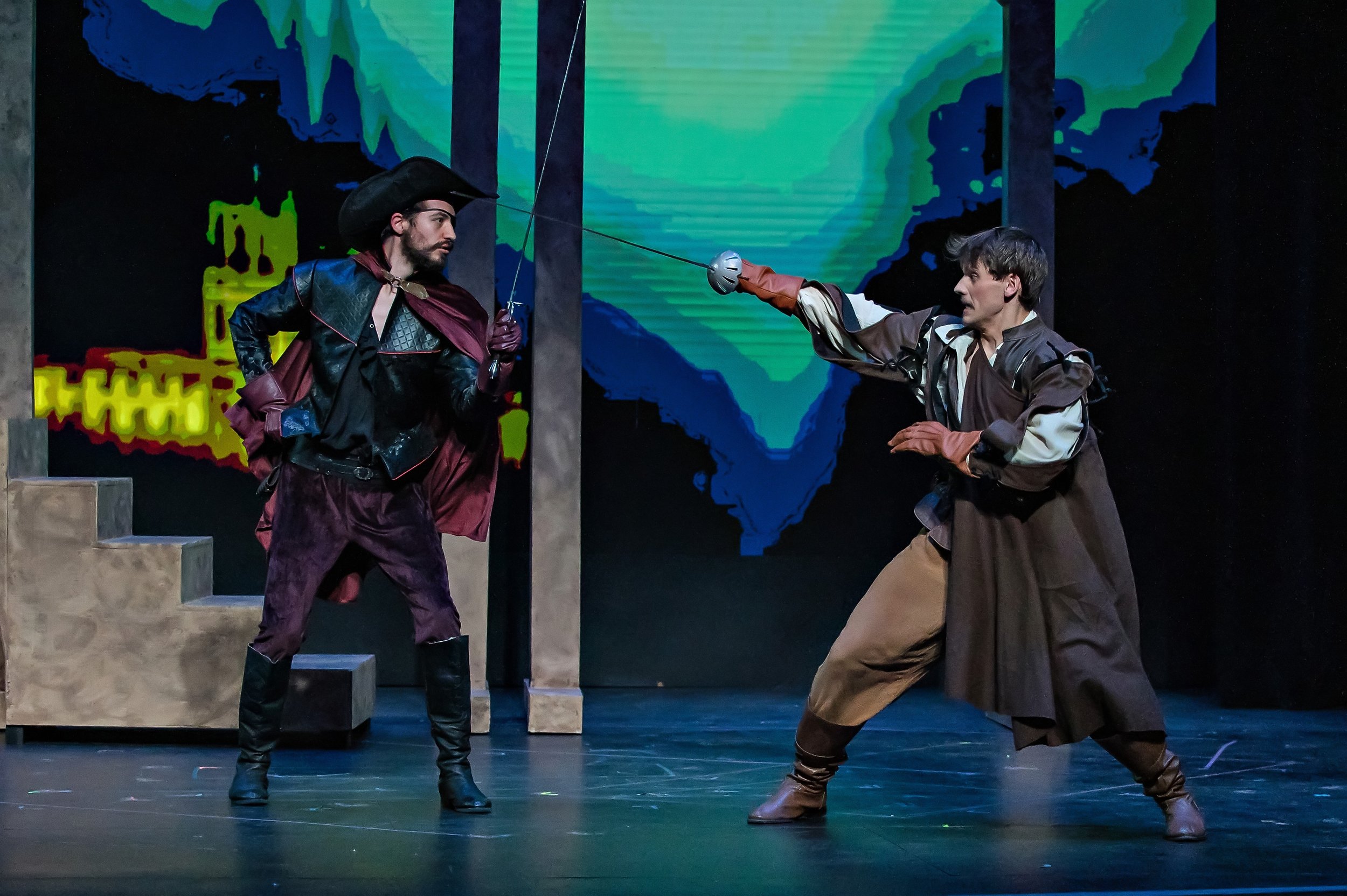 D'Artagnan in Theatre 121's The Three Musketeers, 2025
Photographed by Christy Sturm