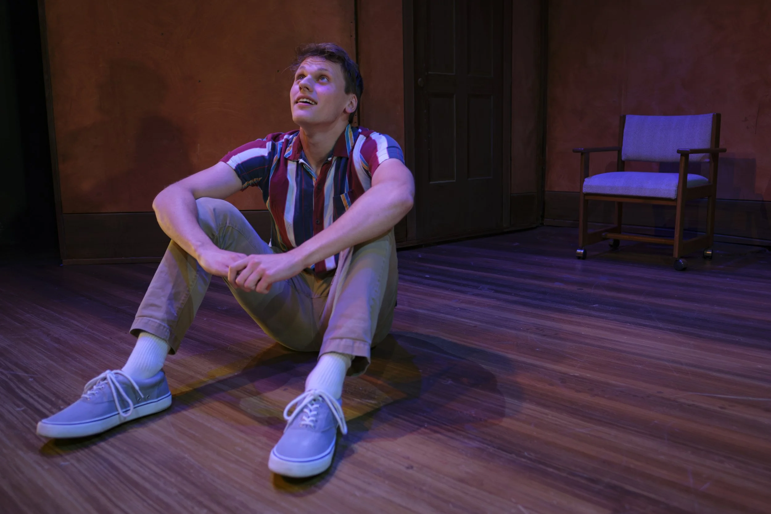 Jeff in PrideArts' production of [title of show]