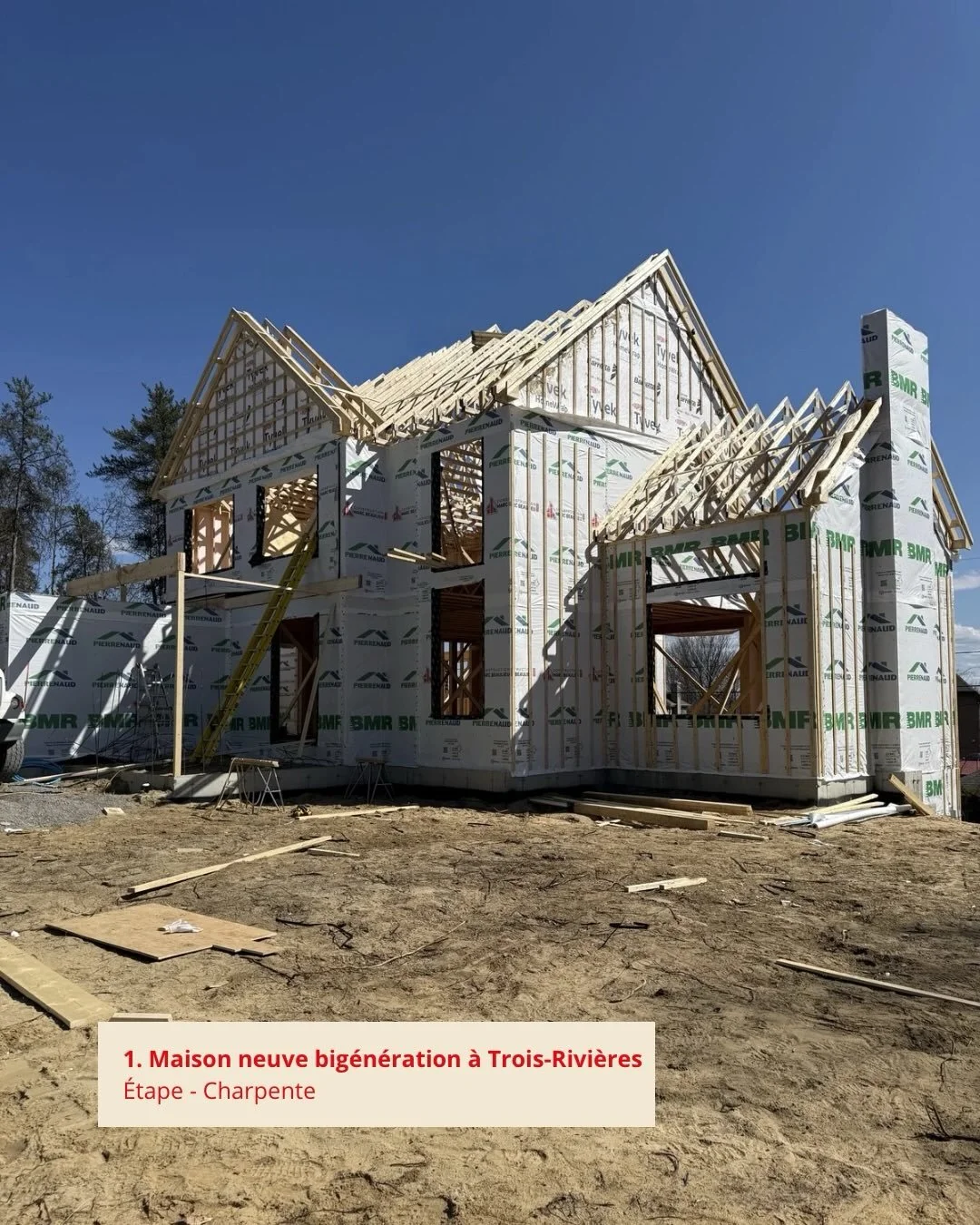 D&eacute;couvrez quelques chantiers en cours sur lesquels nos &eacute;quipes travaillent actuellement. 🏠

Contactez-nous pour votre projet de construction neuve ou de r&eacute;novation !🤝🏼