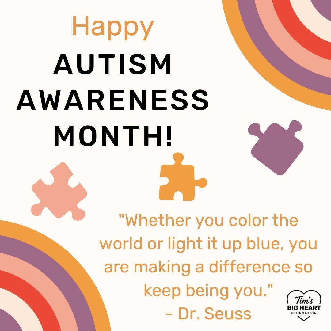 This World Autism Month, join us in empowering and supporting the autism community! We're celebrating all of the awesome people including caretakers and parents, teachers and therapists, and every person who contributes to the positive impact on the 