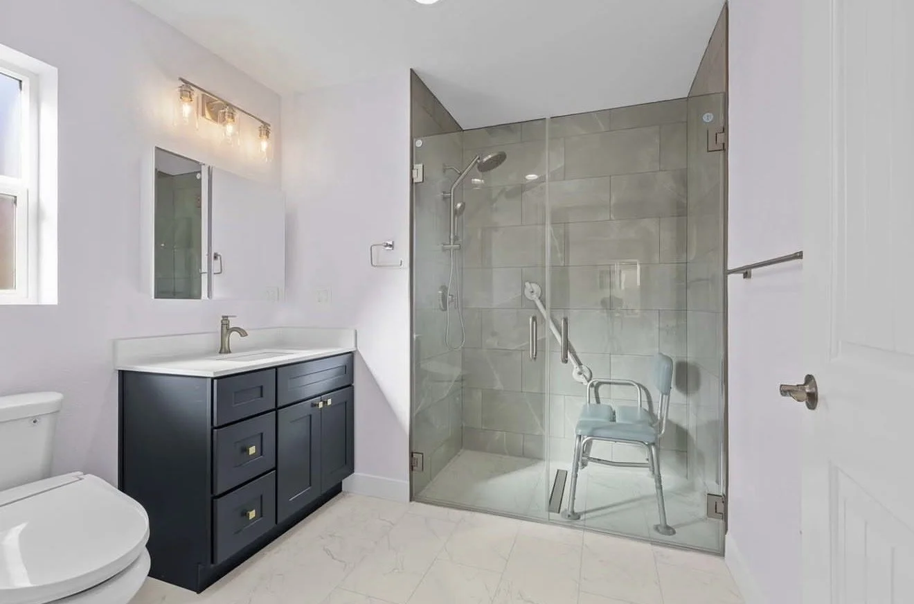 Curbless Shower