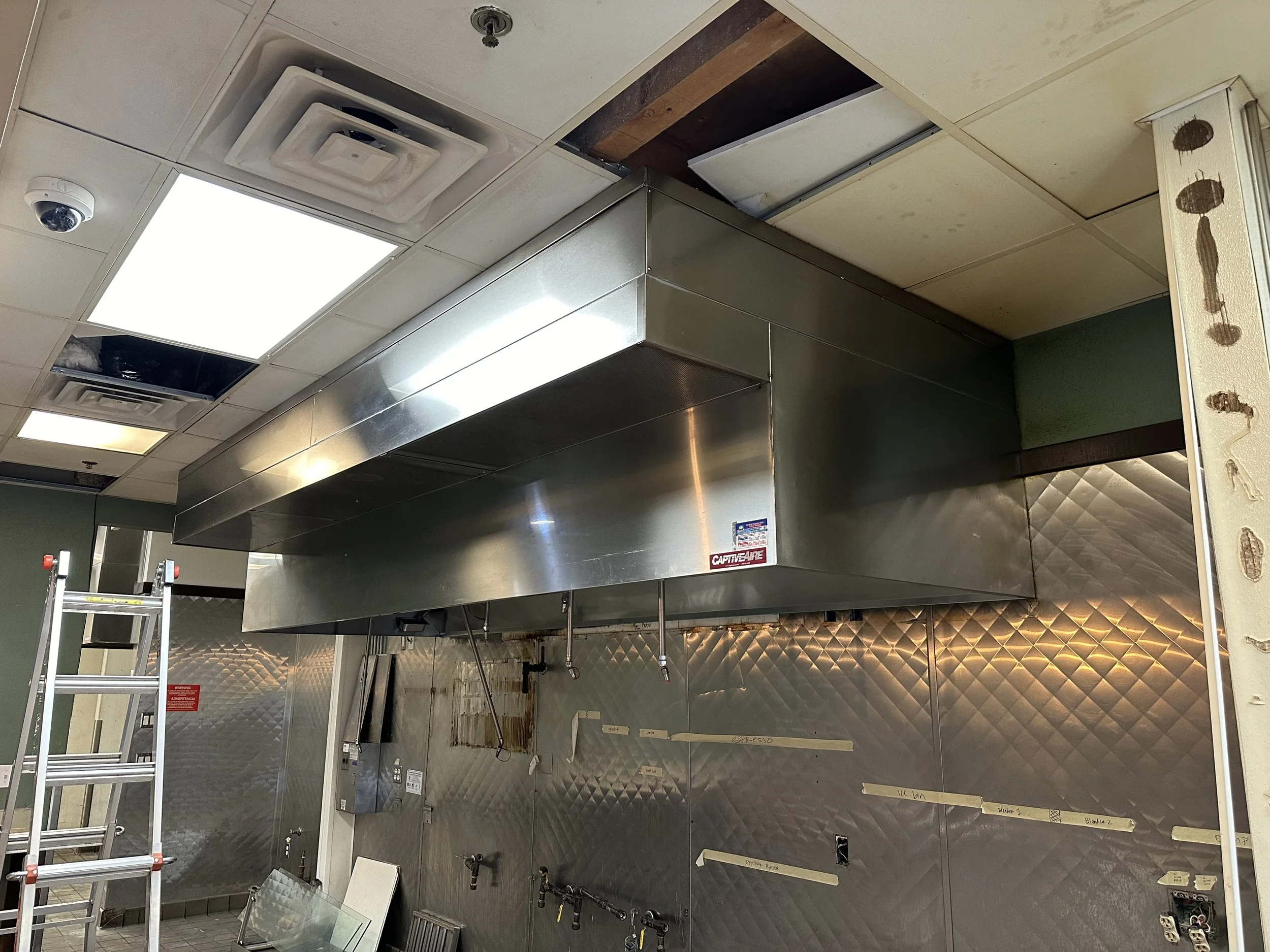 Kitchen Hood Removal