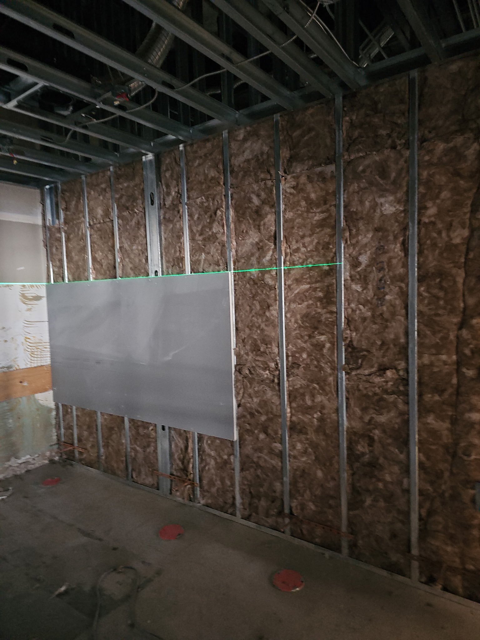Insulation and Drywall