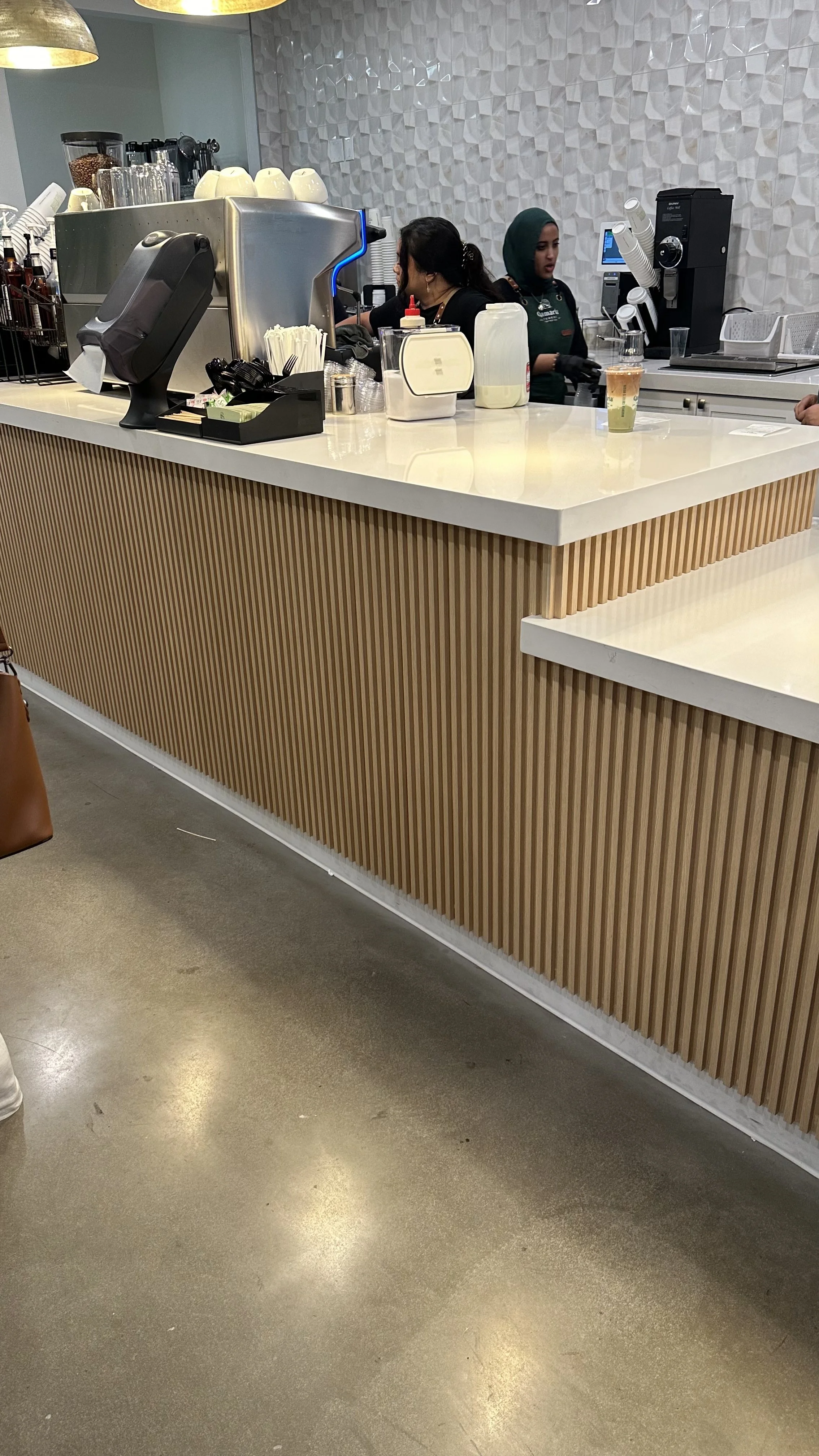Custom Counter Area