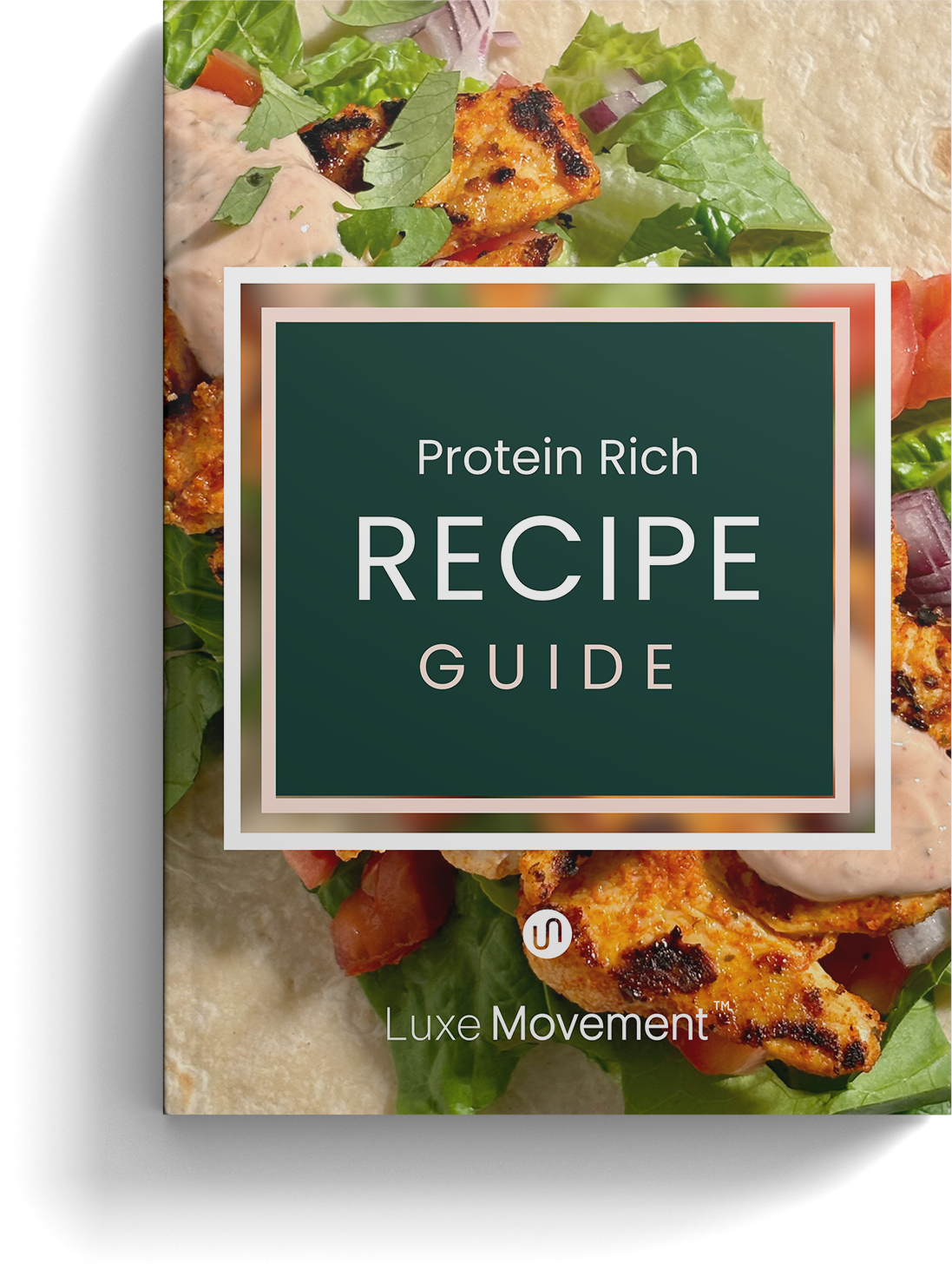 Free Download Protein Rich Recipe Guide Opt In Mockup