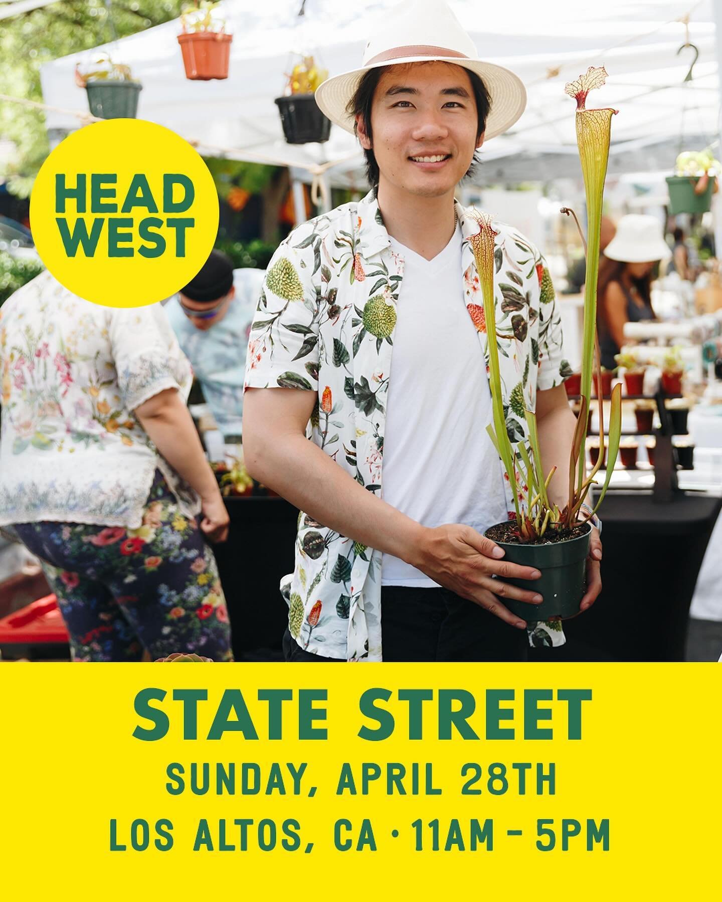 🌲🏘️ HEAD WEST THIS WEEKEND | STATE STREET IN LOS ALTOS 🌲🌞
.
Join us this Sunday, April 28th as we return to beautiful Los Altos, in partnership with @dtlosaltos + the @cityoflosaltos - the only place to find HEAD WEST in the South Bay!
.
📍Find u