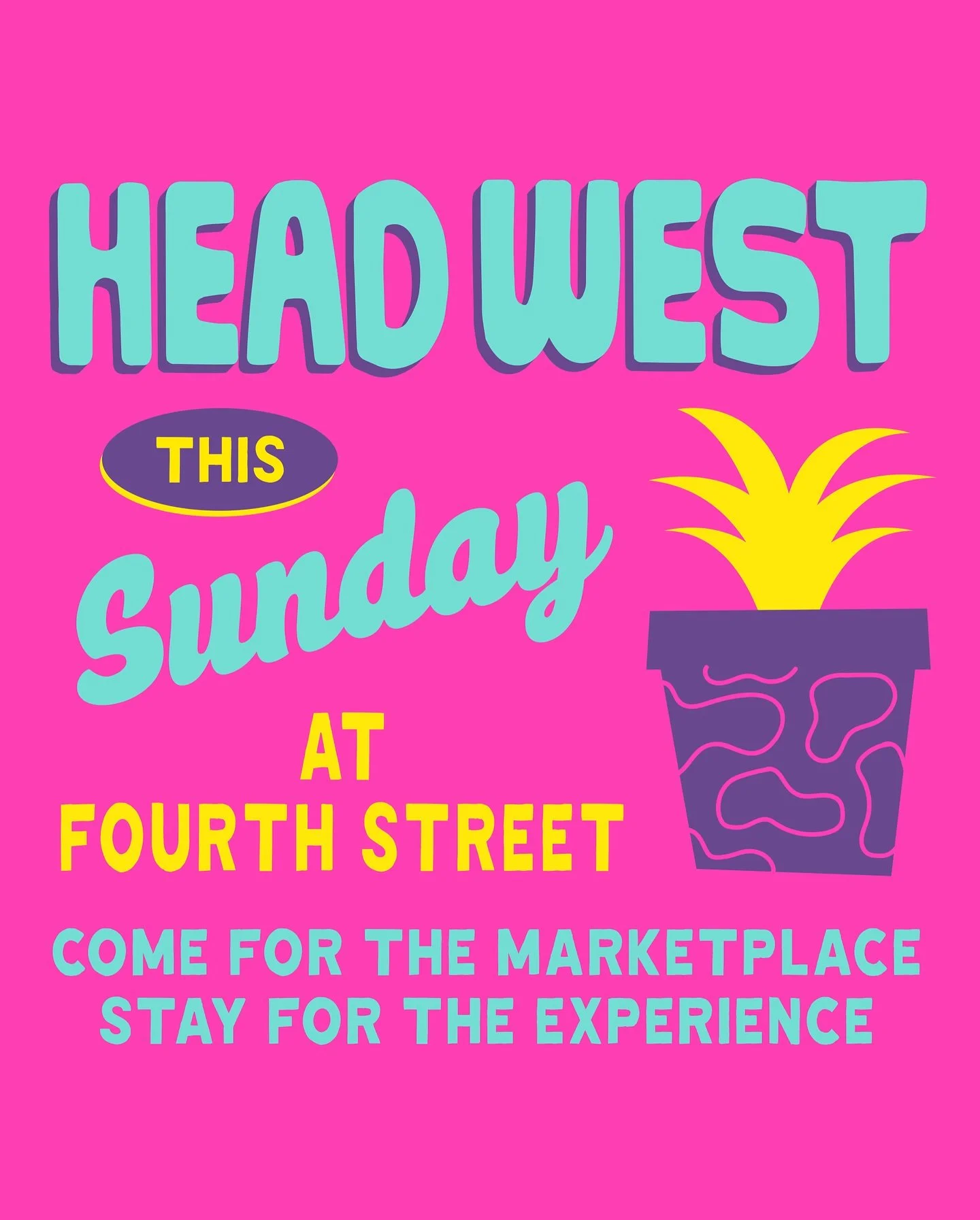 🌞HEAD WEST TOMORROW🌞
.
Join us tomorrow, March 29th from 11a - 5p as HEAD WEST returns to Fourth Street @fourthstreetshops for our first of 3 seasonal Marketplaces in Berkeley, CA 🛍🌳
.
📍Find us at 1719 Fourth Street *right next to @rejuvenation 