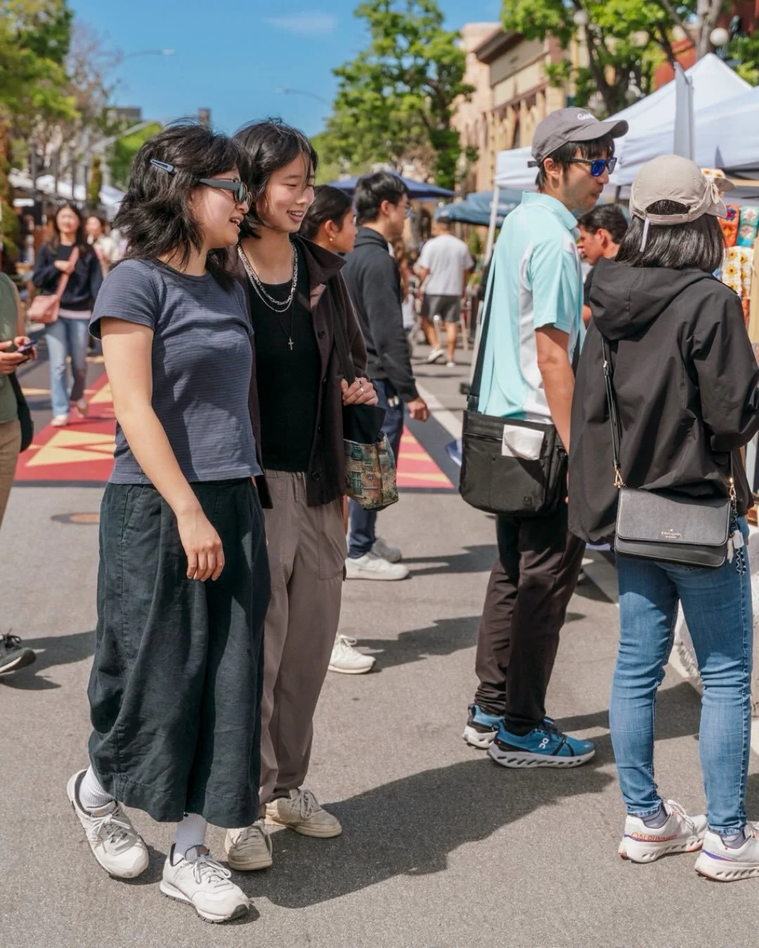 GRAB A FRIEND&hellip;. 
.
And join us at 2 locations across the Bay this weekend for the perfect day of shopping, snacking, and strolling in the sunshine! 🤗🌞
.
➡️Find us TOMORROW, May 16th at South B Street in San Mateo @downtownsanmateo from 11a -