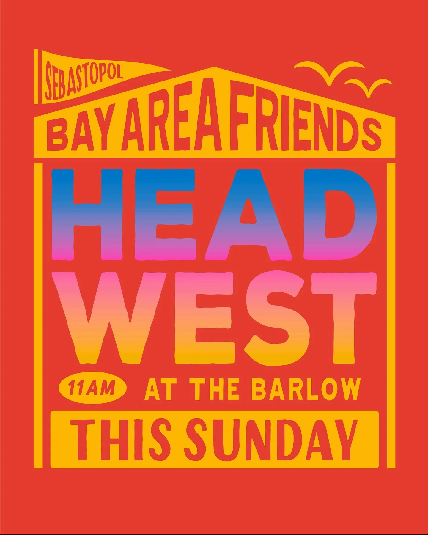 🌞HEAD WEST TOMORROW🌞
.
Join us in the North Bay TOMORROW, May 17th at @thebarlow707 from 11am - 5pm✨
.
📍Find us at 6770 McKinley Street in Sebastopol, CA
.
SHOP SMALL with a curated lineup of Local Makers, Crafters, Artists, Designers and Vintage 