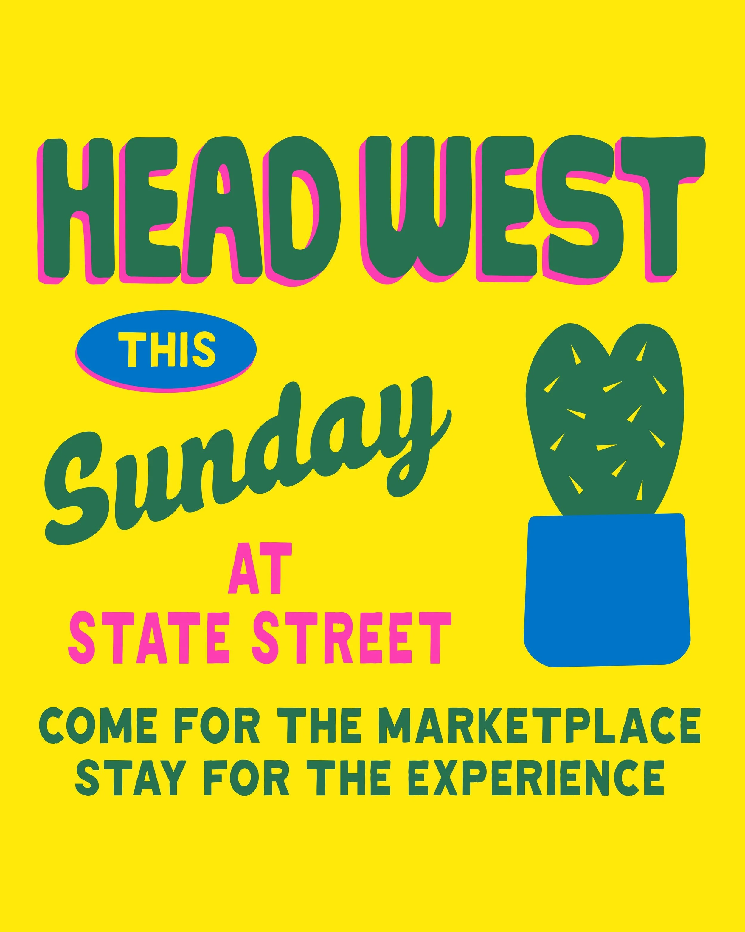 🌞HEAD WEST TOMORROW🌞
.
Join us on beautiful State Street in @dtlosaltos TOMORROW, May 24th from 11am - 5pm to keep those holiday weekend vibes going 🥳
.
📍Find us outside @statestreetmarket, 170 State Street at the intersection of 3rd Street and S