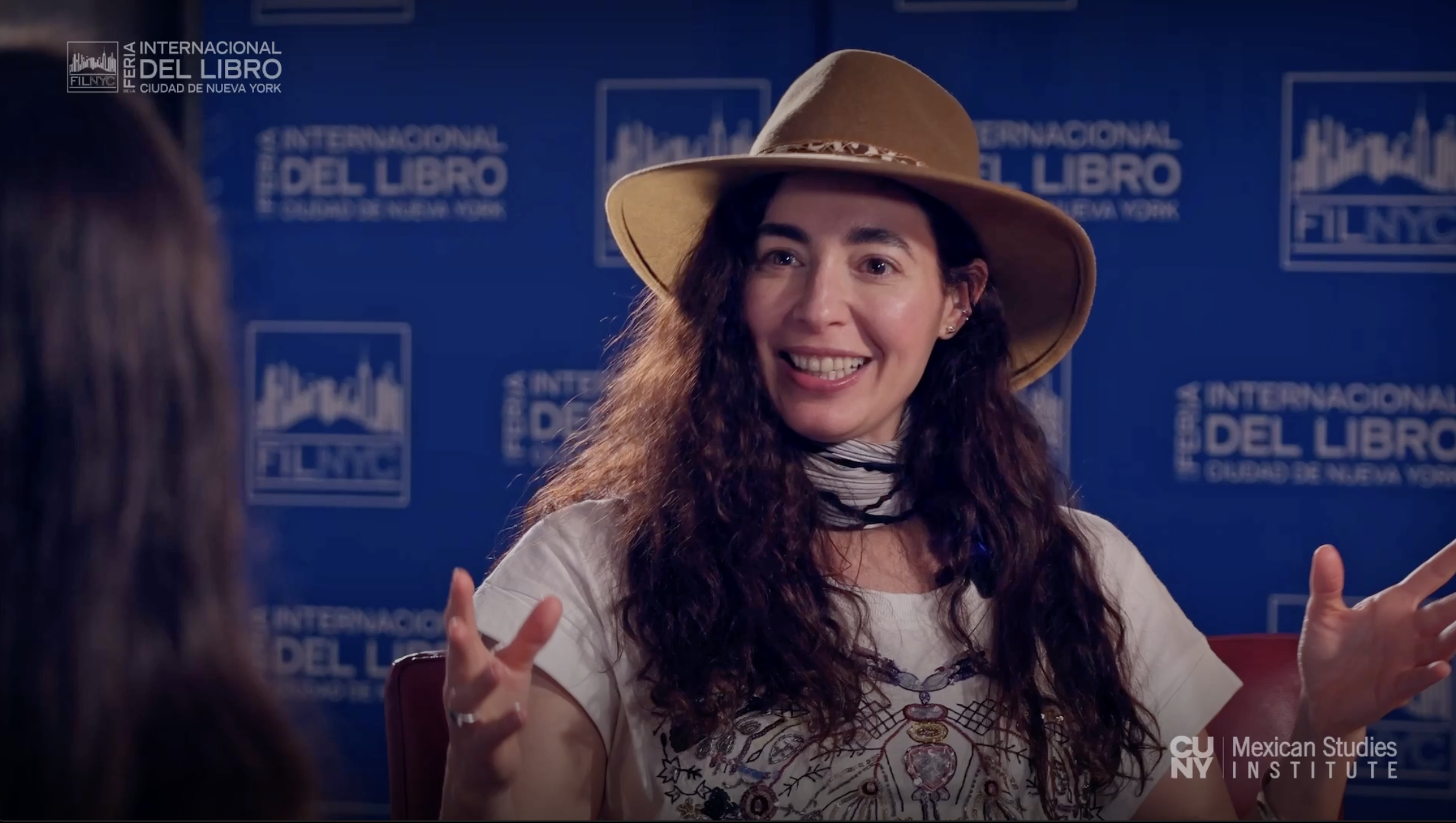 An in depth interview with Argentinean writer Fernanda Trías hosted by Eugenia Zicavo as part of the FILNYC 2024
