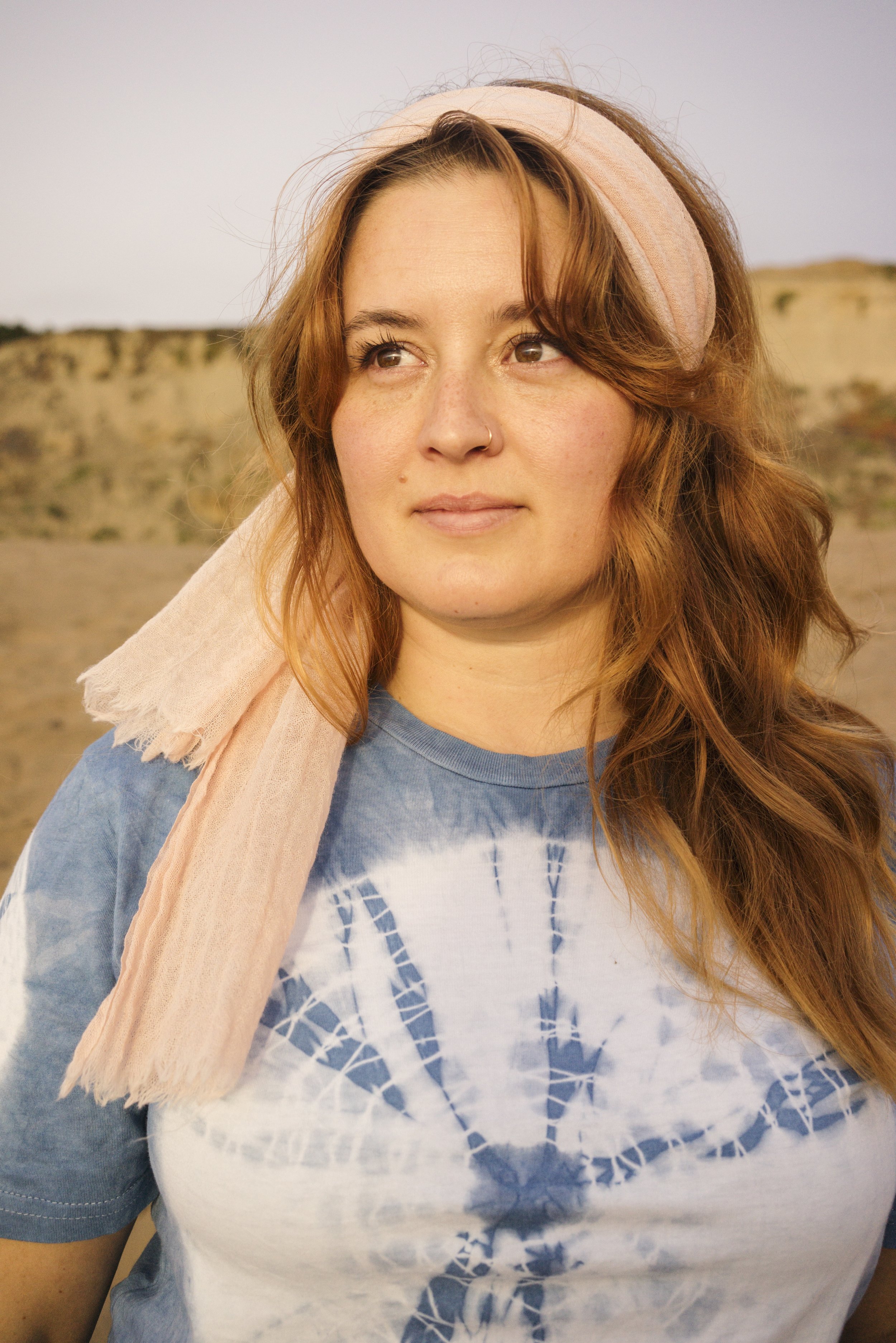 Sea Urchin Dyed Scarf©