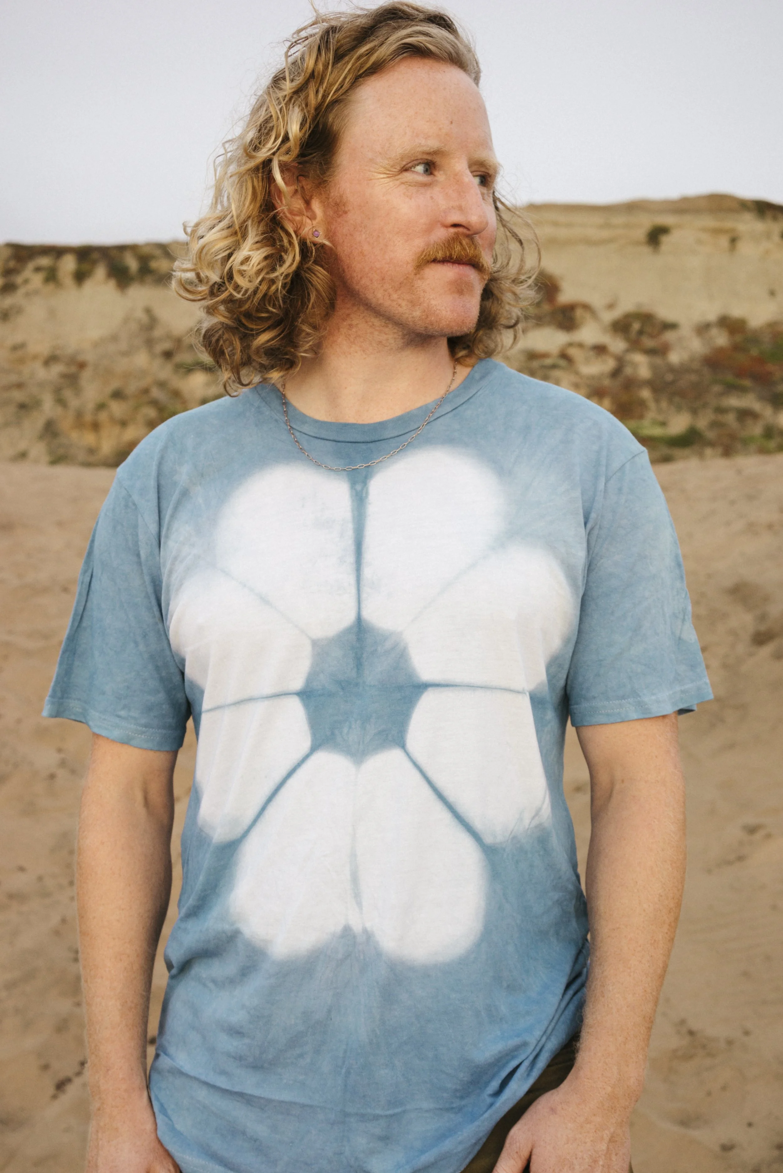 FLWR PWR Tee, Indigo - XS