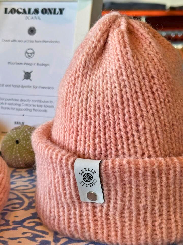 How to Dye a Beanie with Sea Urchins 1/10