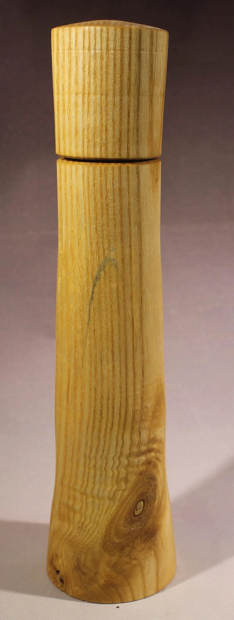 PM16
Ash crush grind pepper mill
10” high, 2 ½ bottom diameter, 2” top diameter
Finished with Danish oil
$70