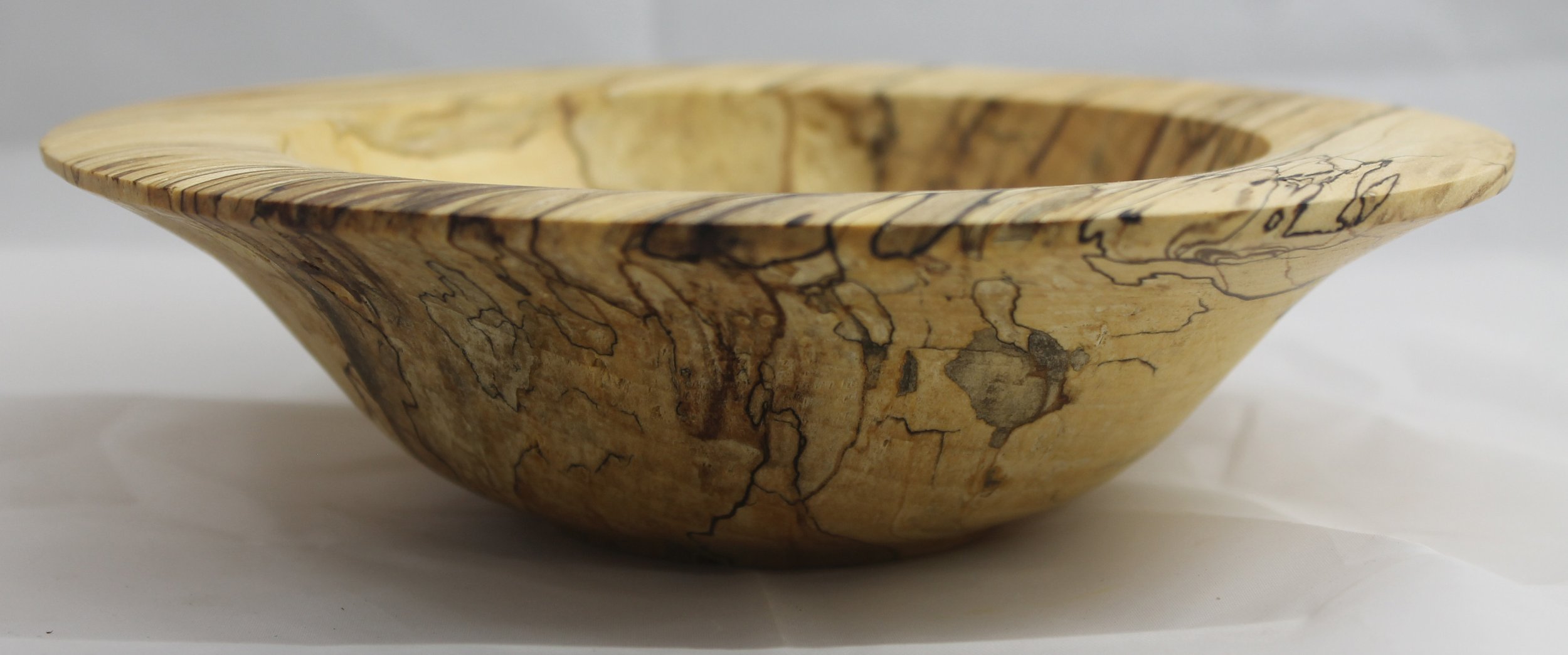 #6273 - Spalted Sweet Gum Bowl with Ogee edge and domed lid
8 ½” ɸ x 2 ½” high
$50