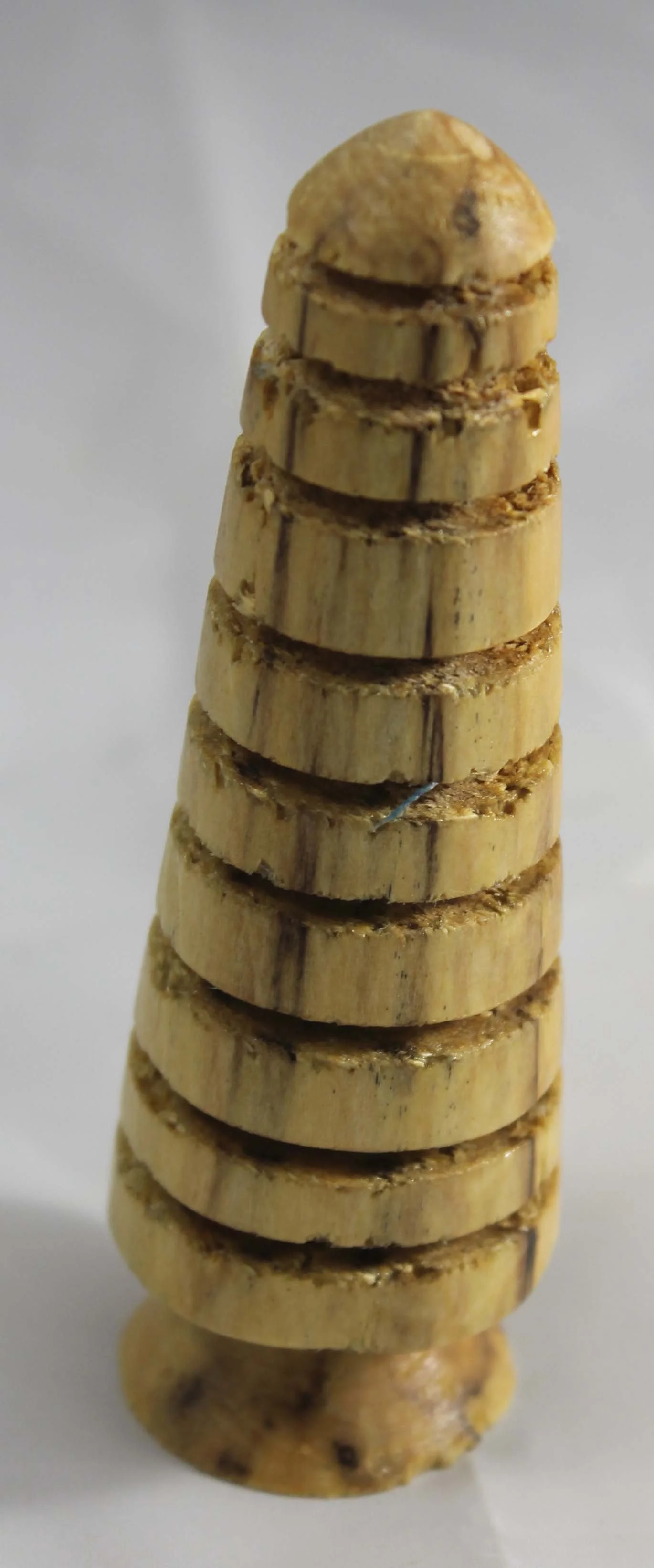 CO11 - Wooden Christmas Tree - Poplar wood  - 1 ⅛” base x 4 ½” high