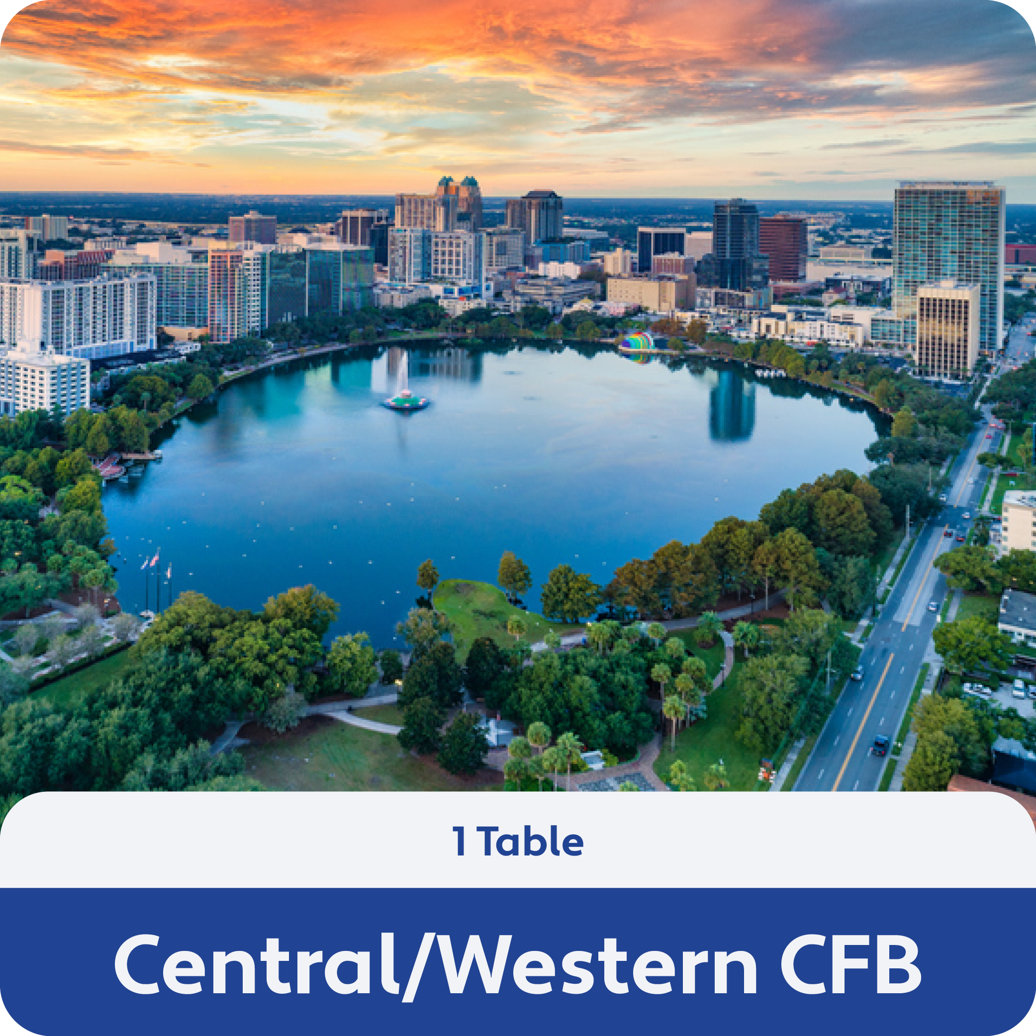 Central/Western: 1 Table