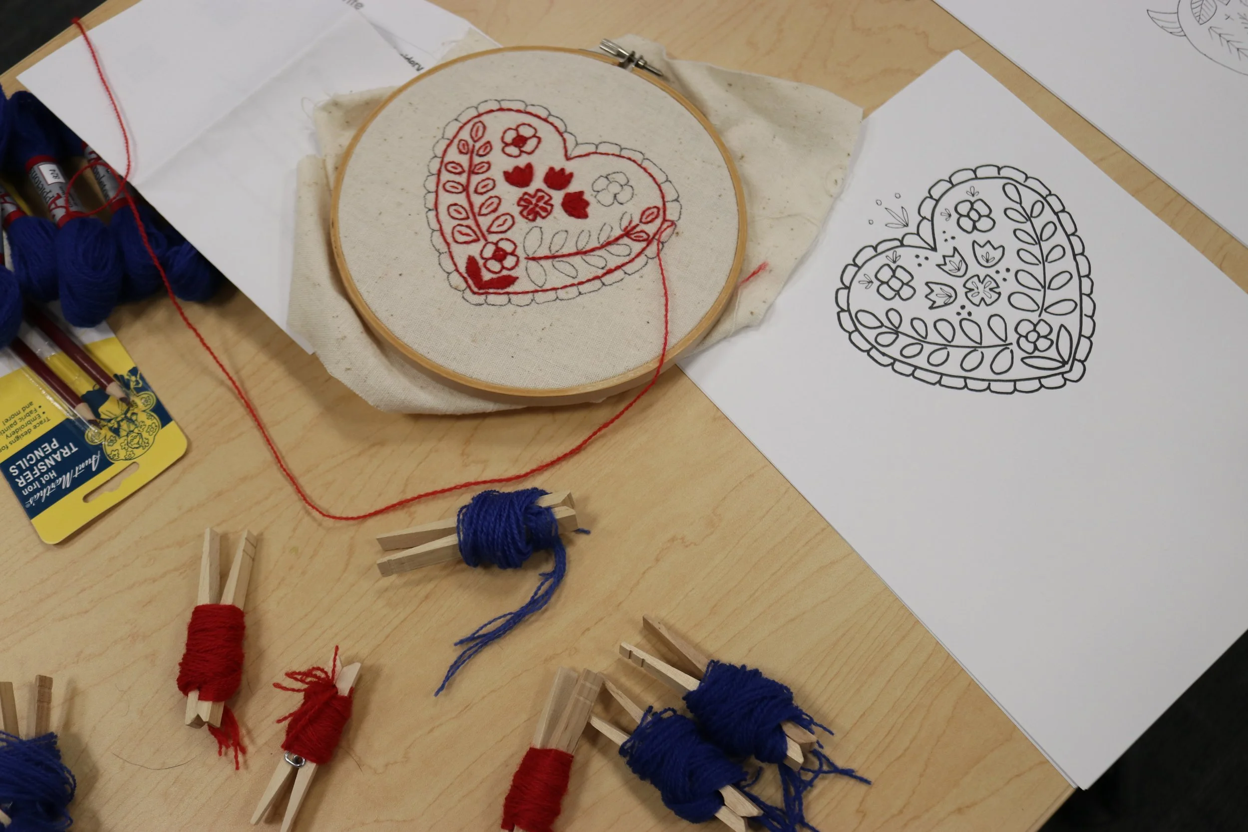 Scandinavian Embroidery Workshop SHSND
