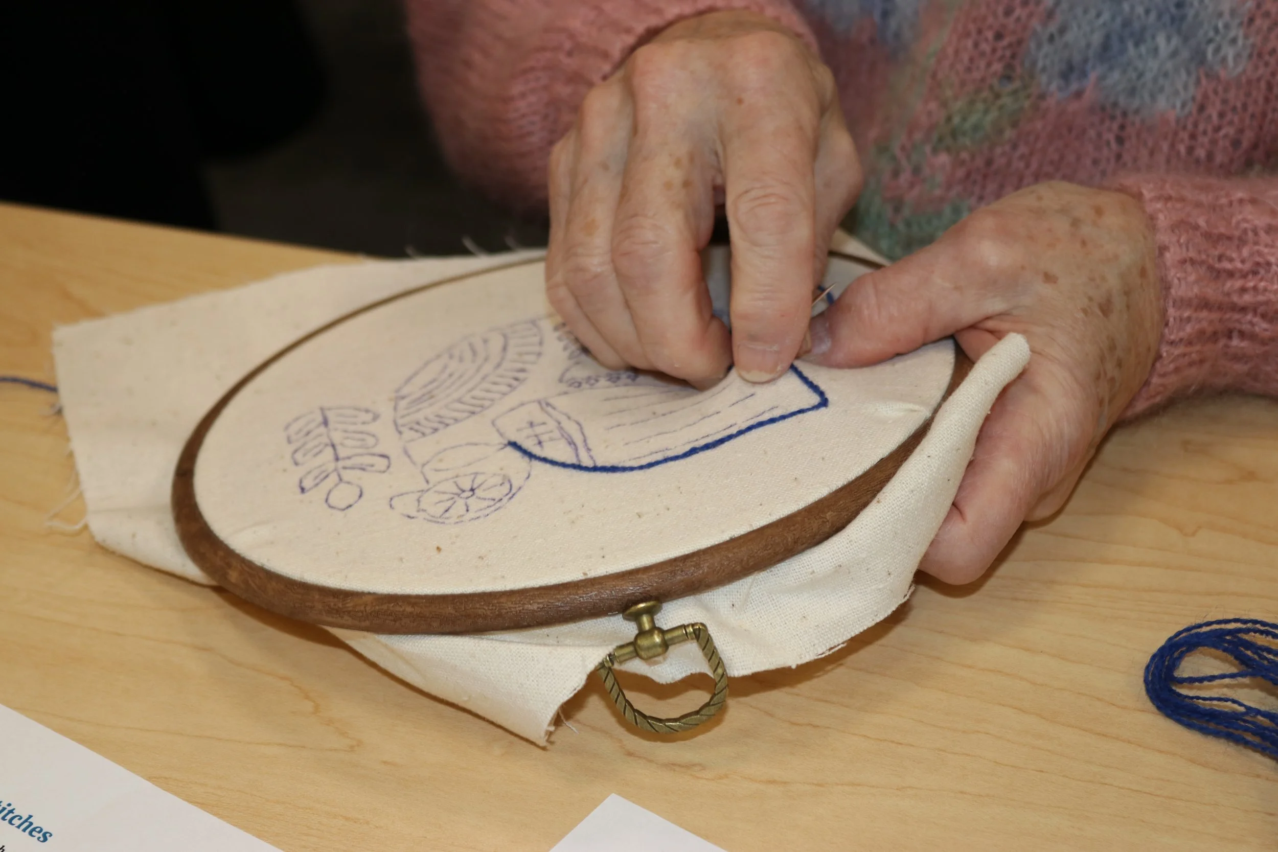 Scandinavian Embroidery Workshop SHSND