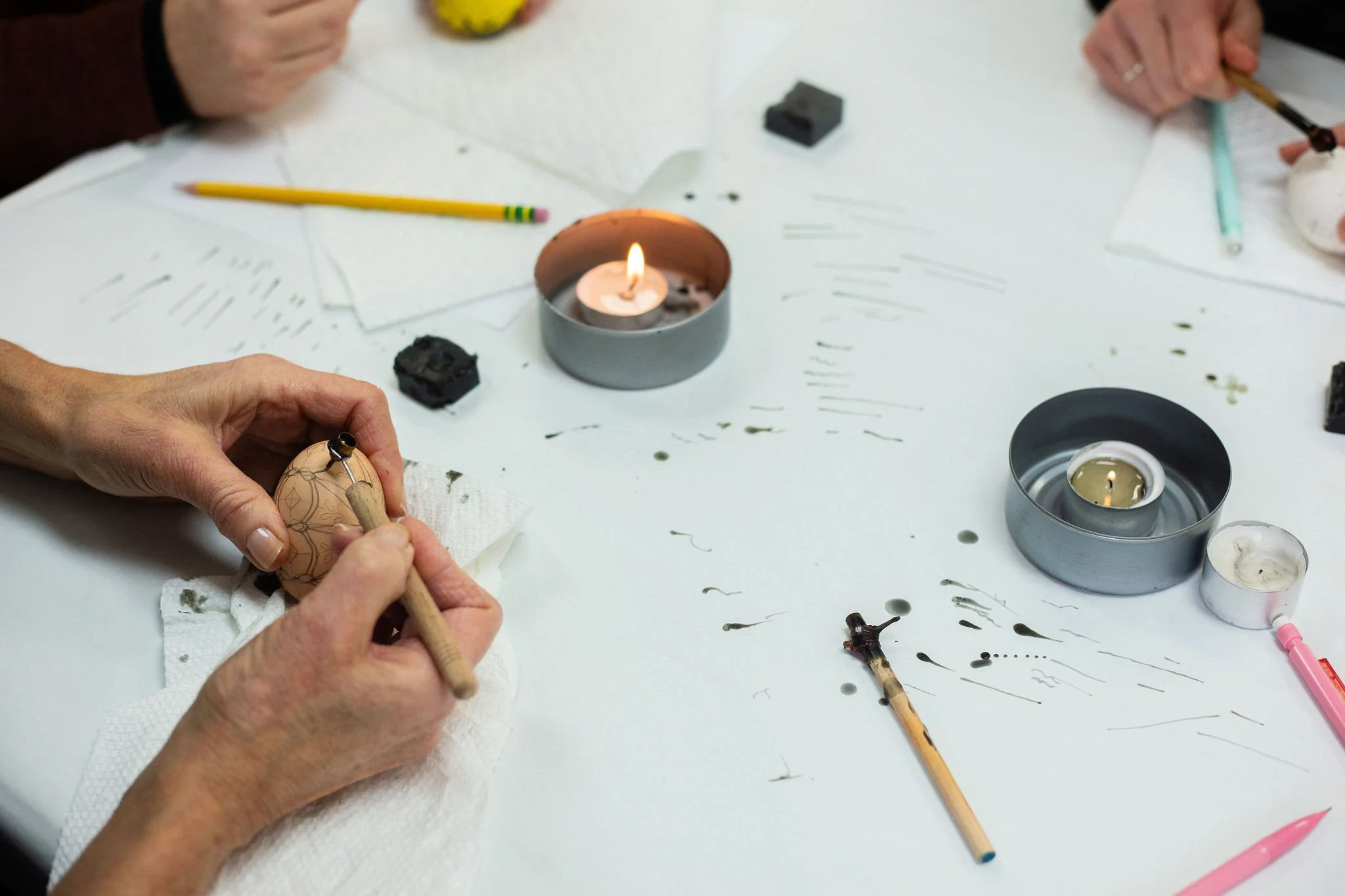 Pysanky Egg Decorating Workshop Sponsored by NDCA