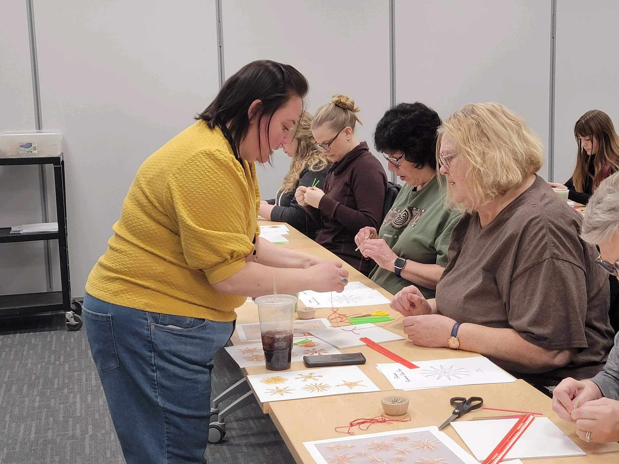 Straw Ornament Class