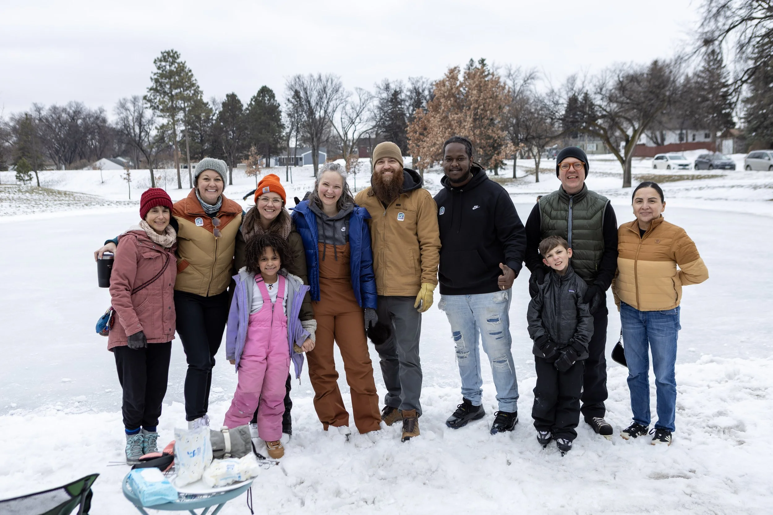 Ice Skating Social at Hillside Park, Bismarck
