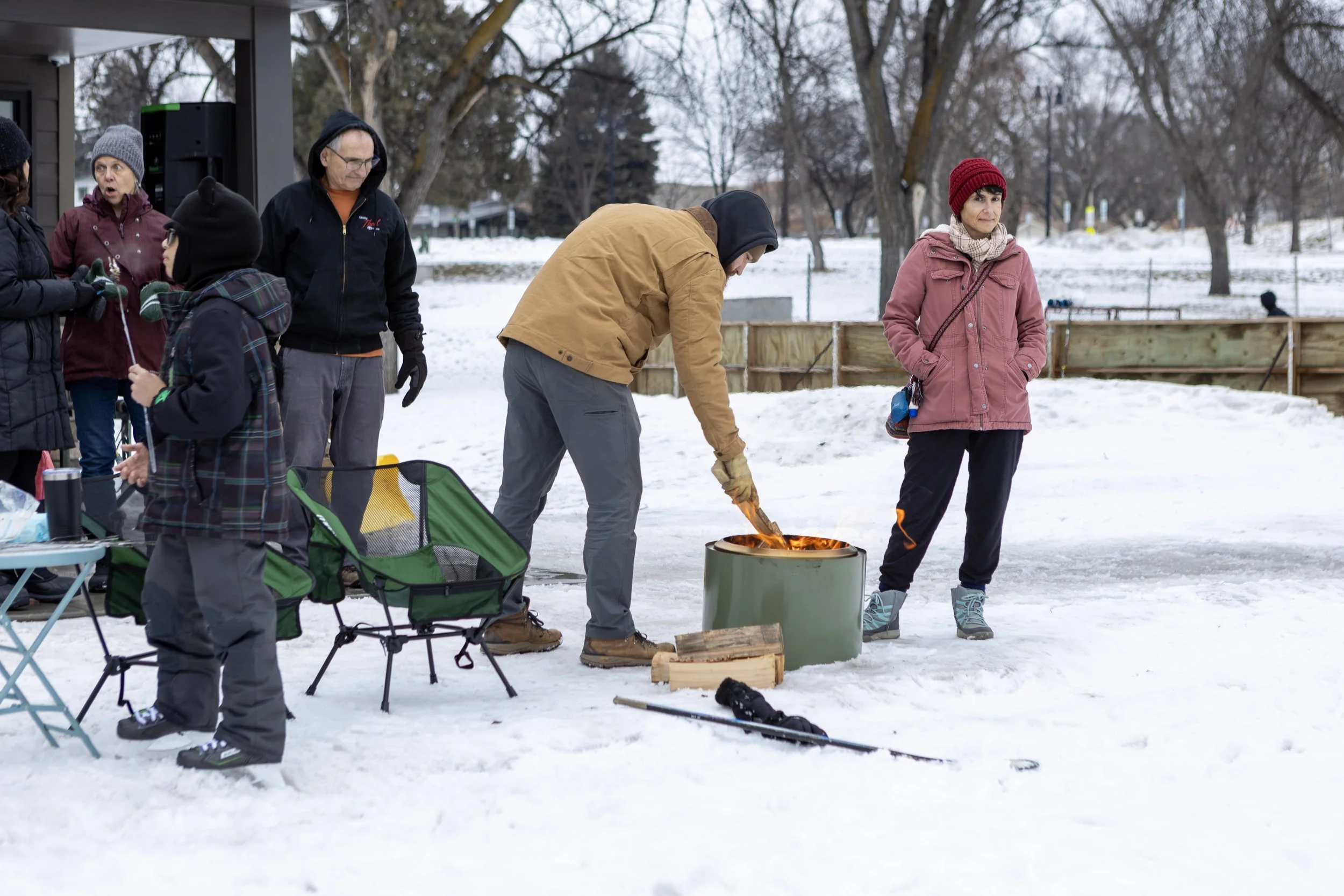 Ice Skating Social at Hillside Park, Bismarck