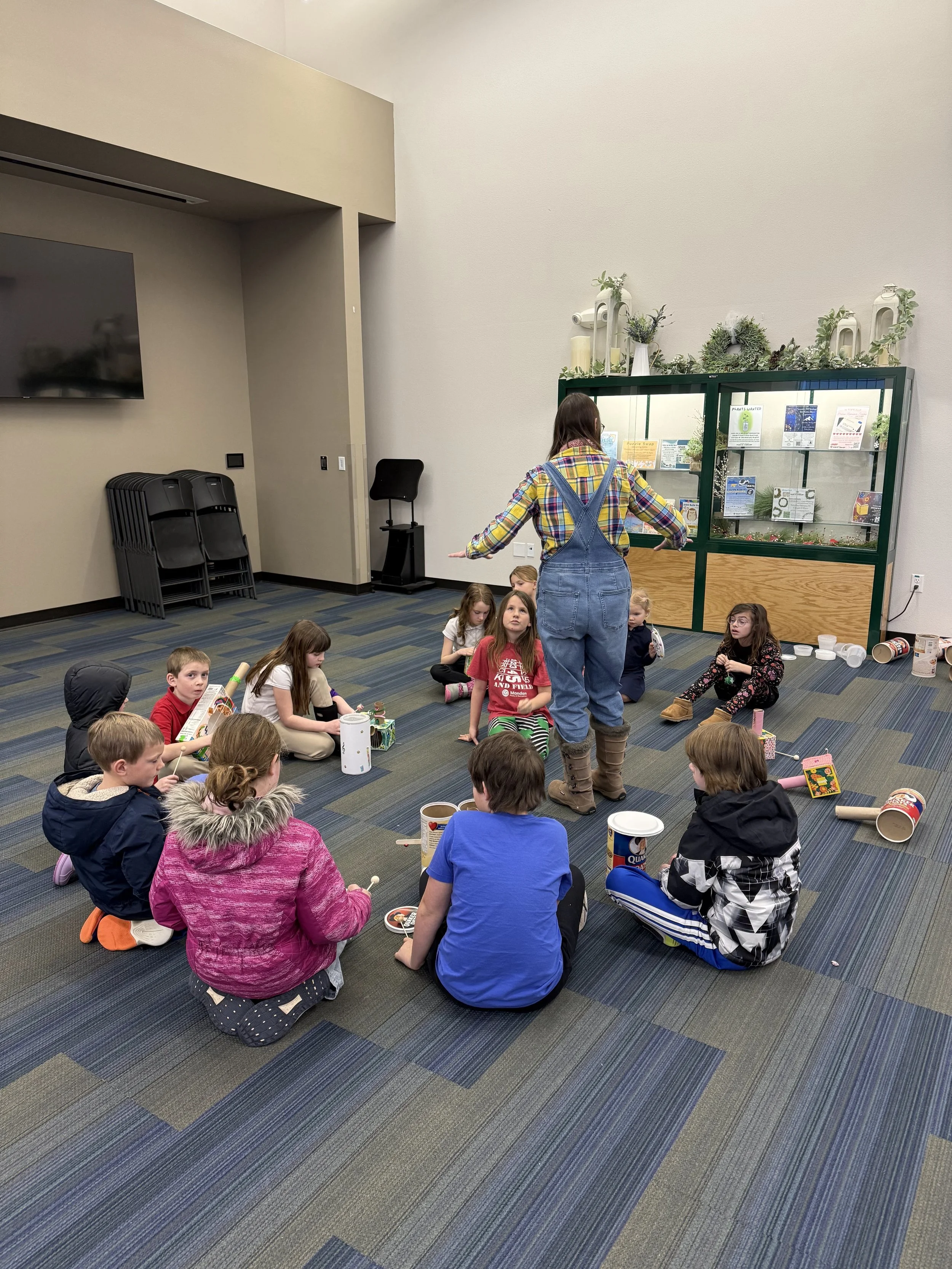 Sound Explorers: DIY Instrument and Song Writing Experience Sponsored by ND Afterschool Network