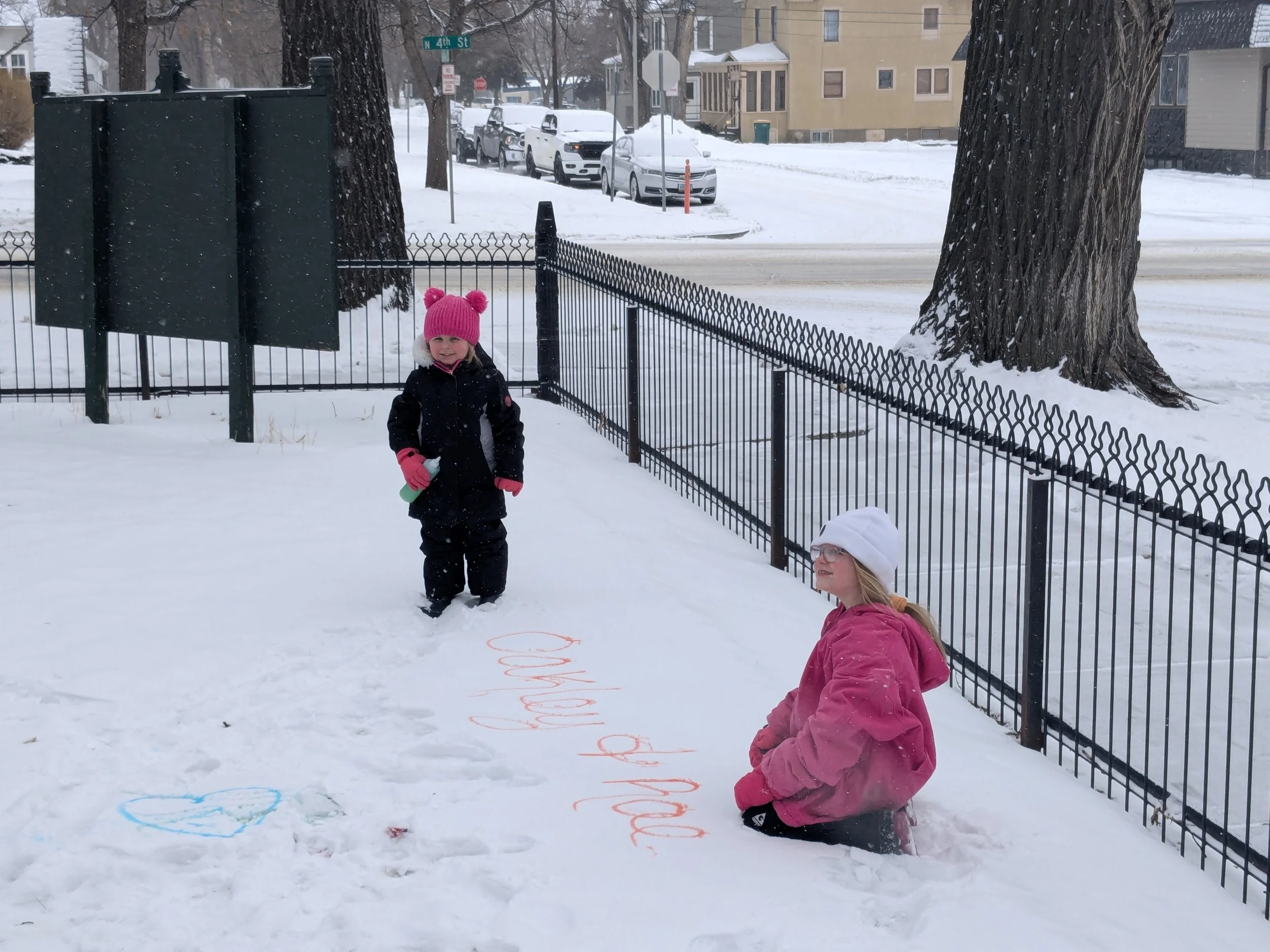 Snow Painting