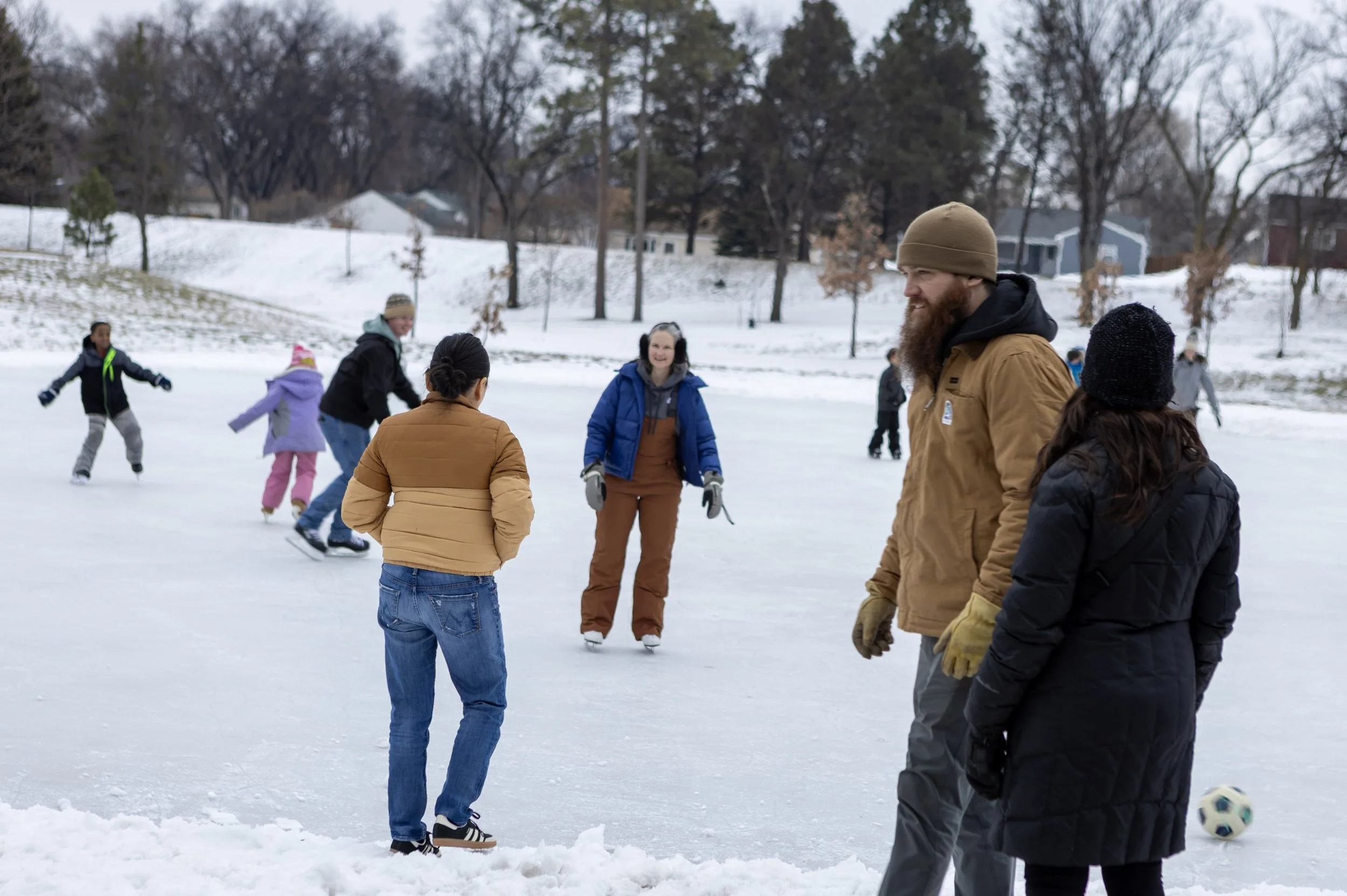 Ice Skating Social at Hillside Park, Bismarck