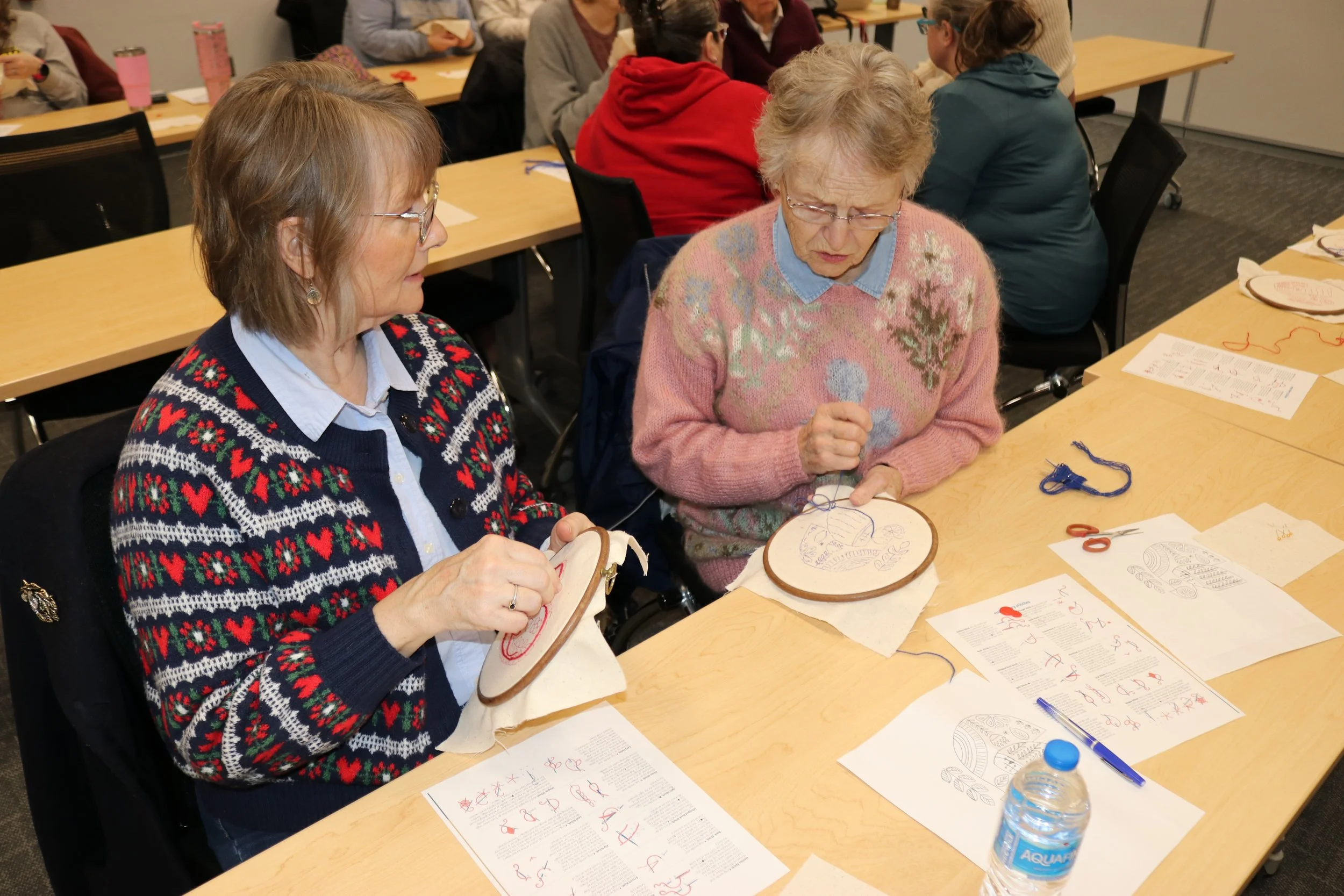 Scandinavian Embroidery Workshop SHSND