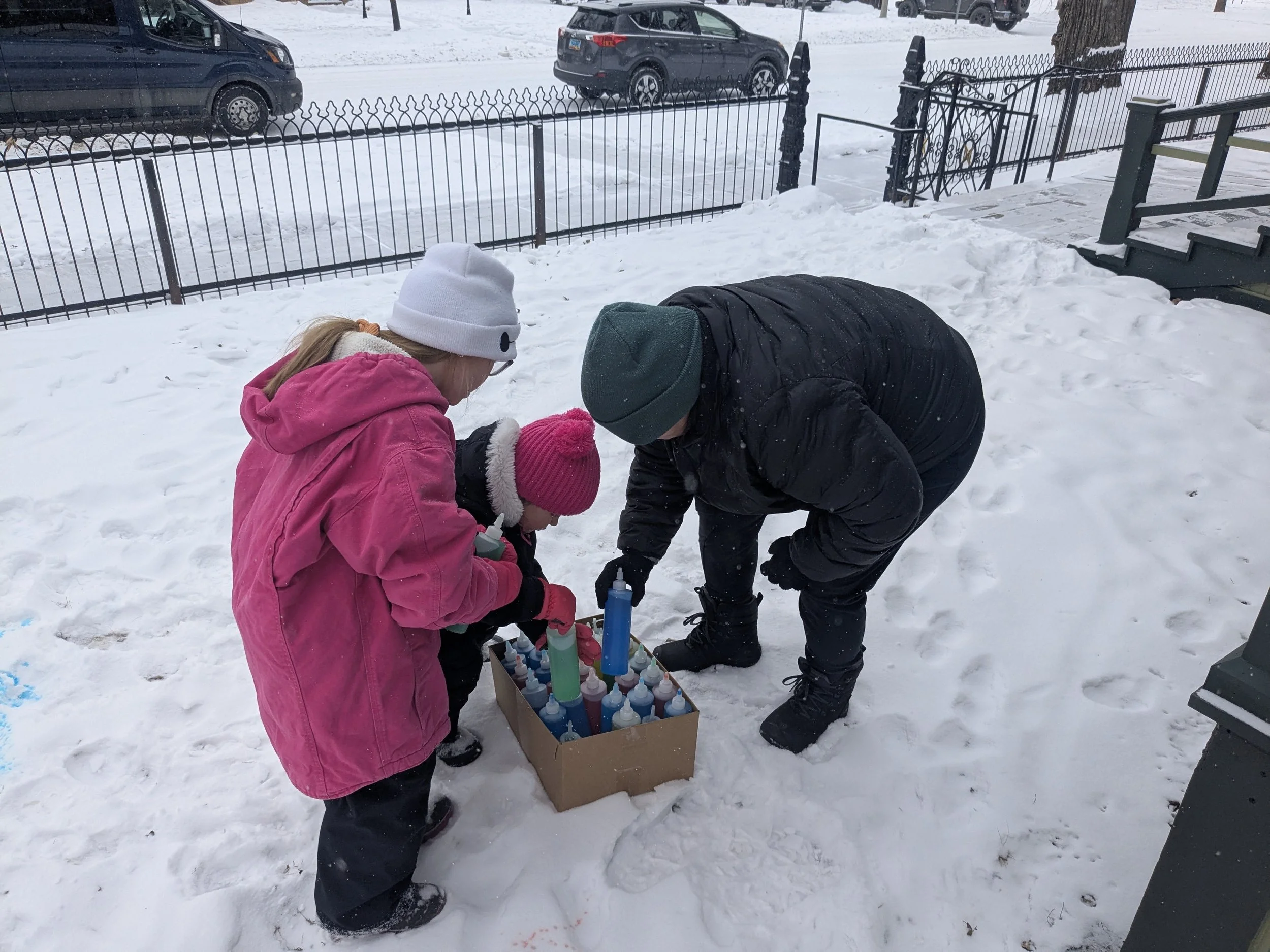 Snow Painting