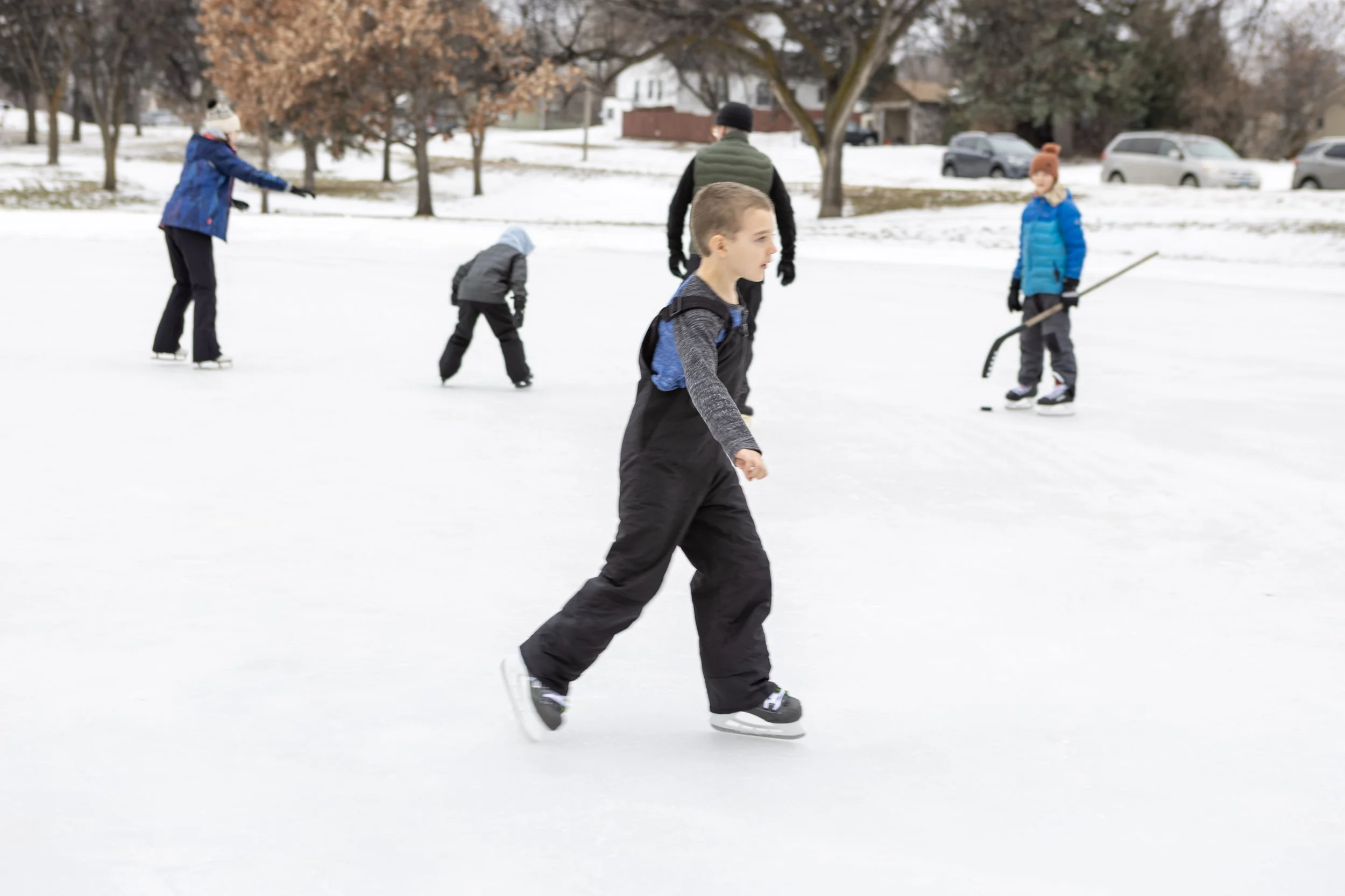 Ice Skating Social at Hillside Park, Bismarck