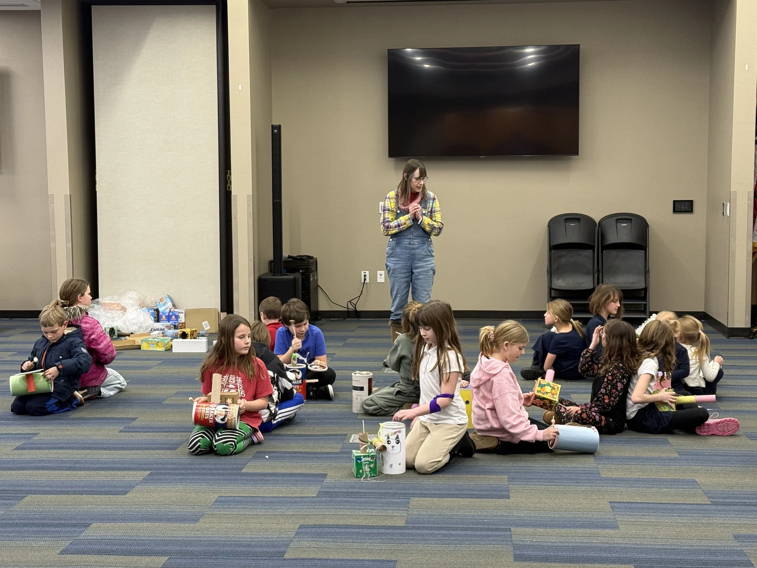Sound Explorers: DIY Instrument and Song Writing Experience Sponsored by ND Afterschool Network