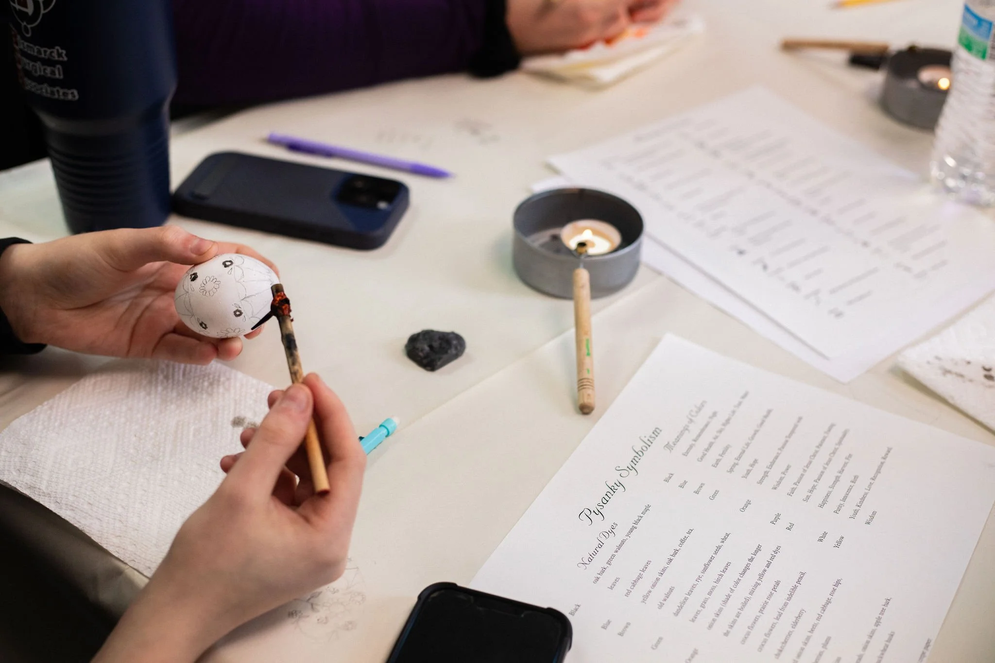 Pysanky Egg Decorating Workshop Sponsored by NDCA