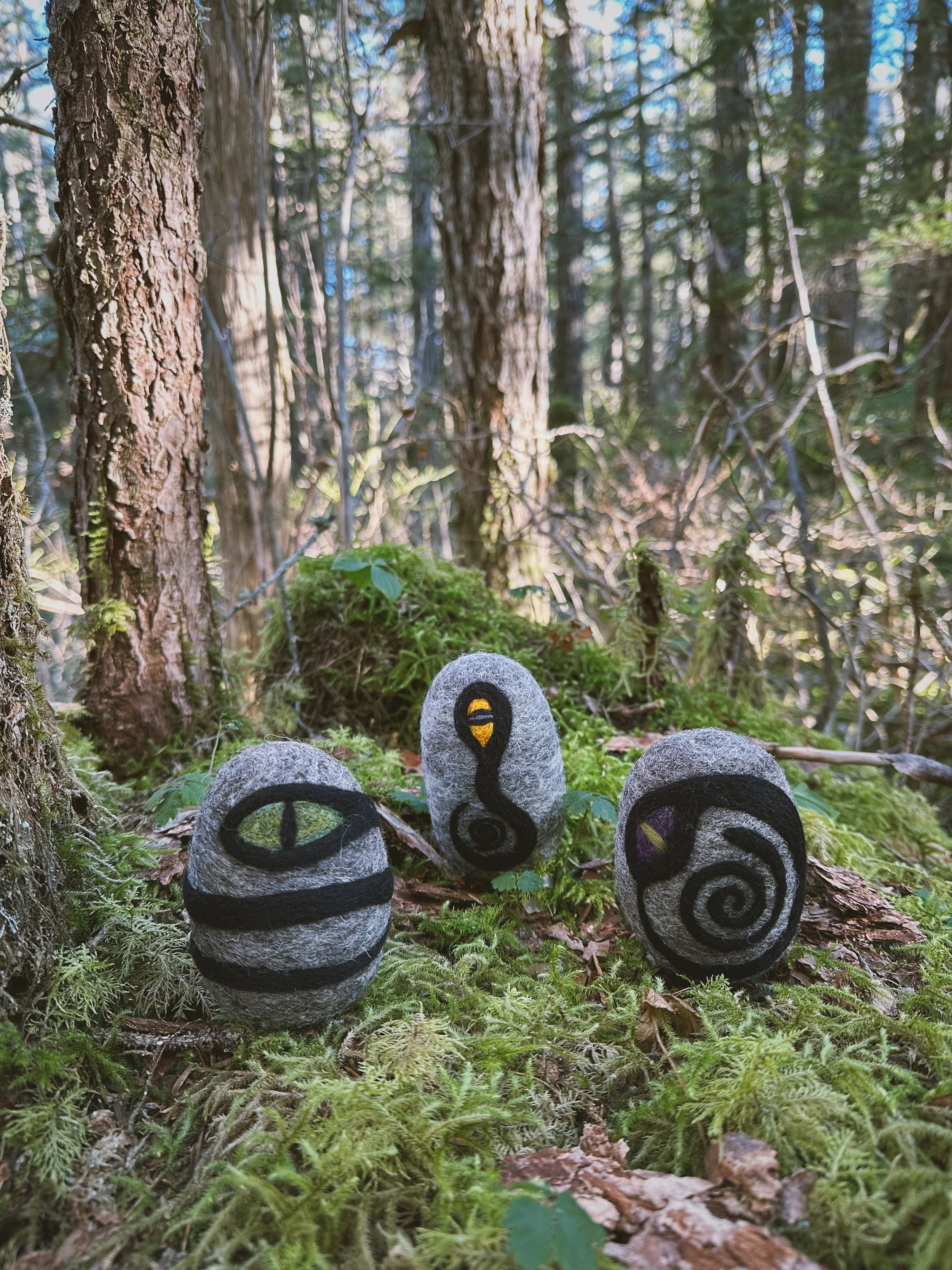 Egg talismans for eclipse season