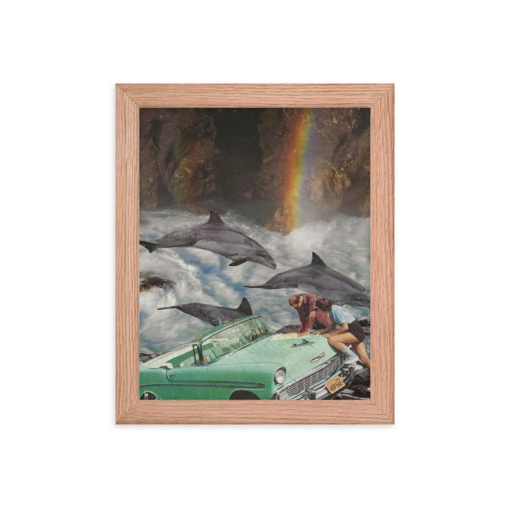 lost somewhere - framed