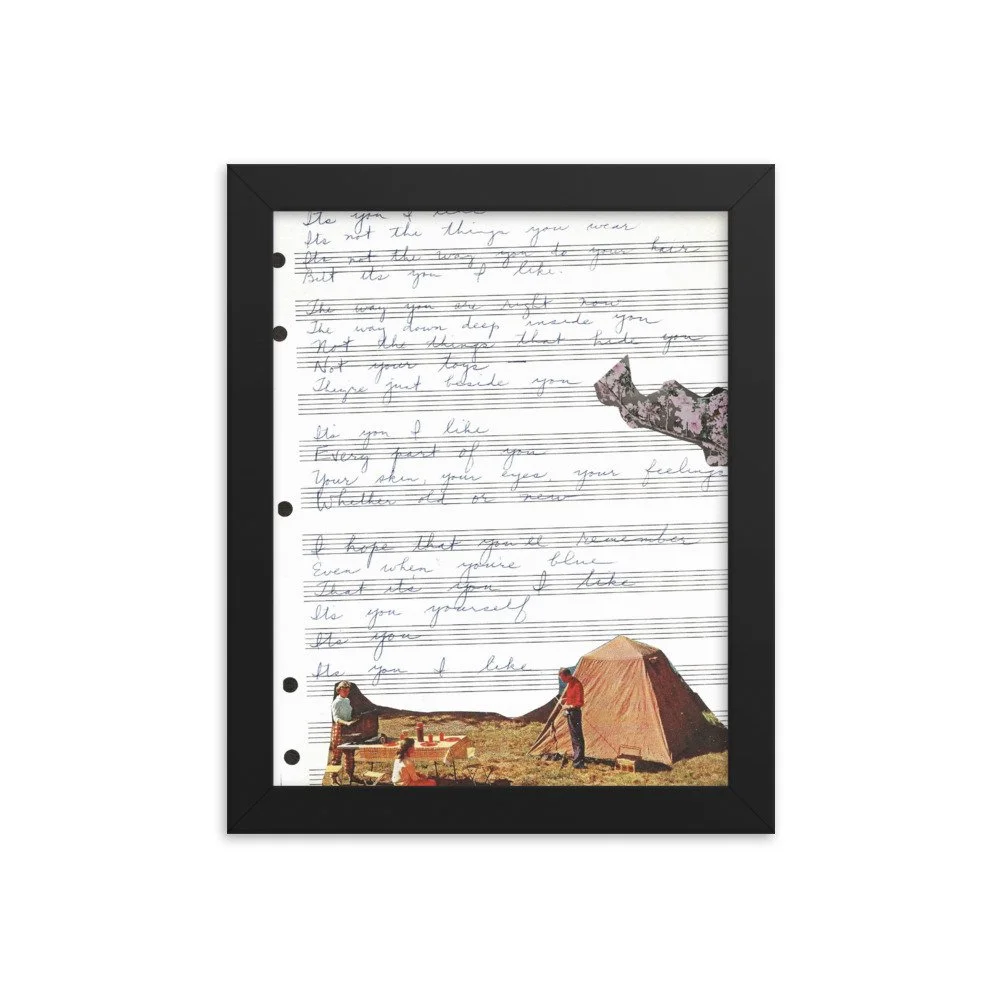 it's you i like - framed