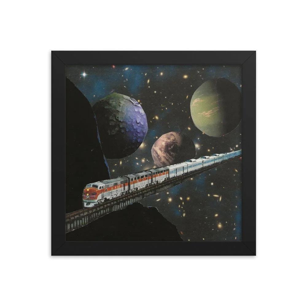 end of the line - framed