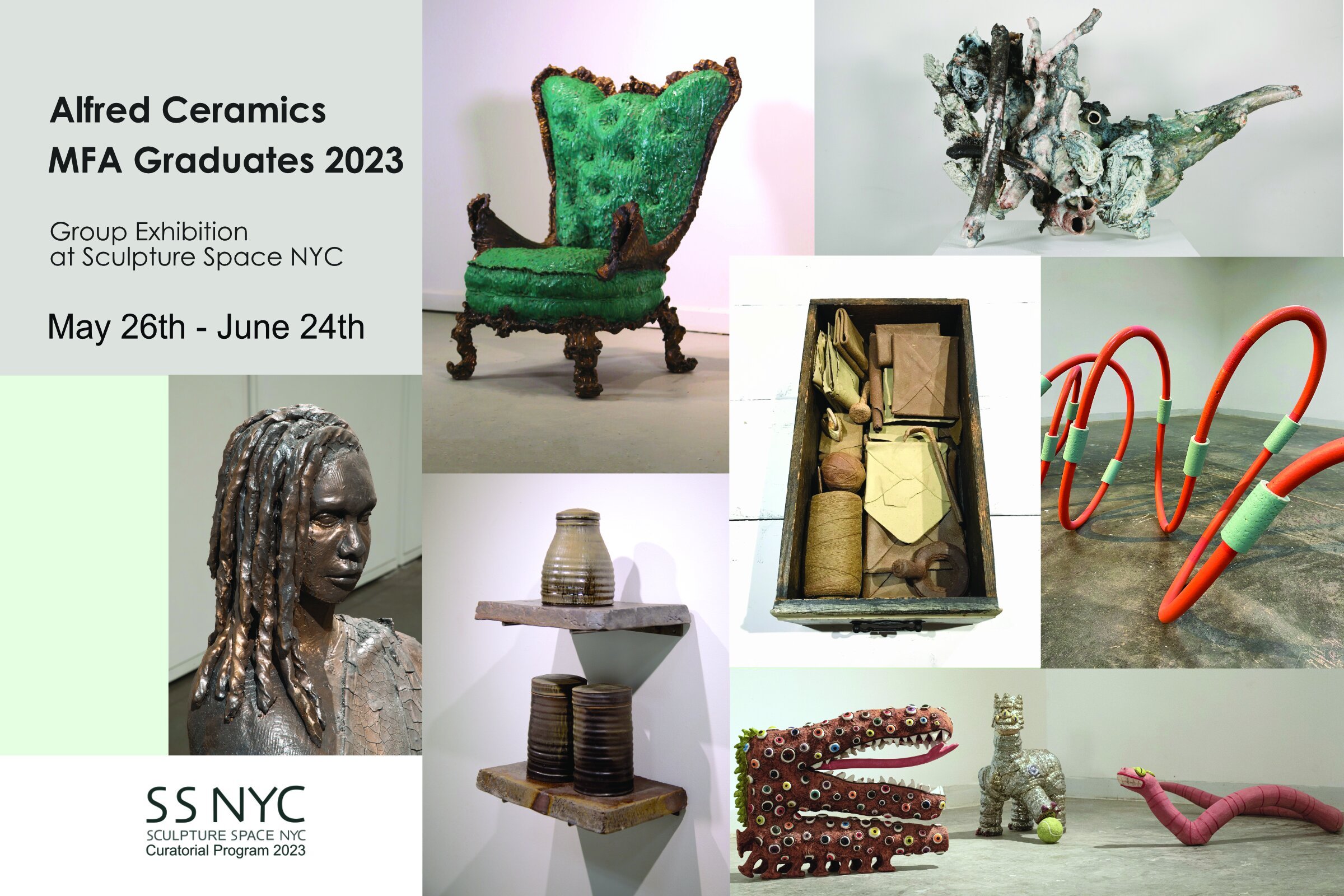 Alfred Ceramics MFA Graduates 2023