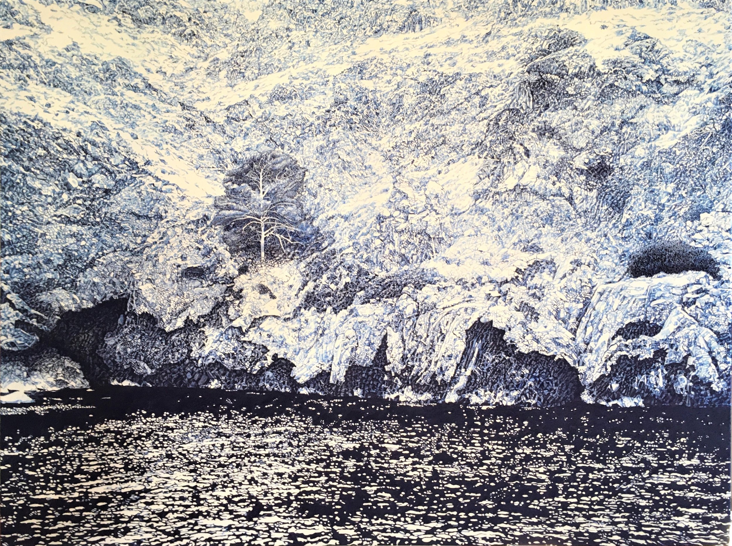 Calanque.+89x116cm.Huile+sur+toile.2019.jpg