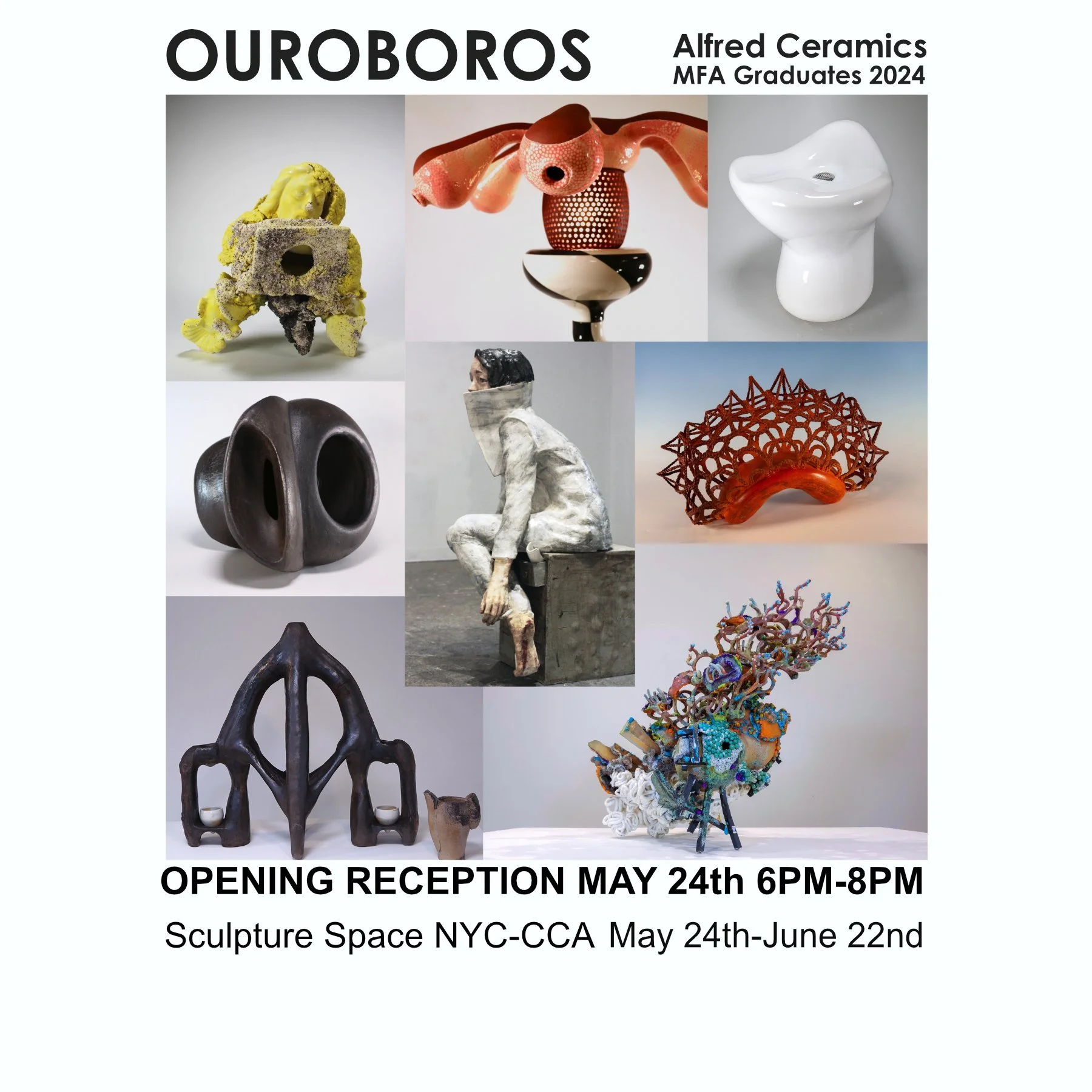 Alfred Ceramics MFA Graduates 2024